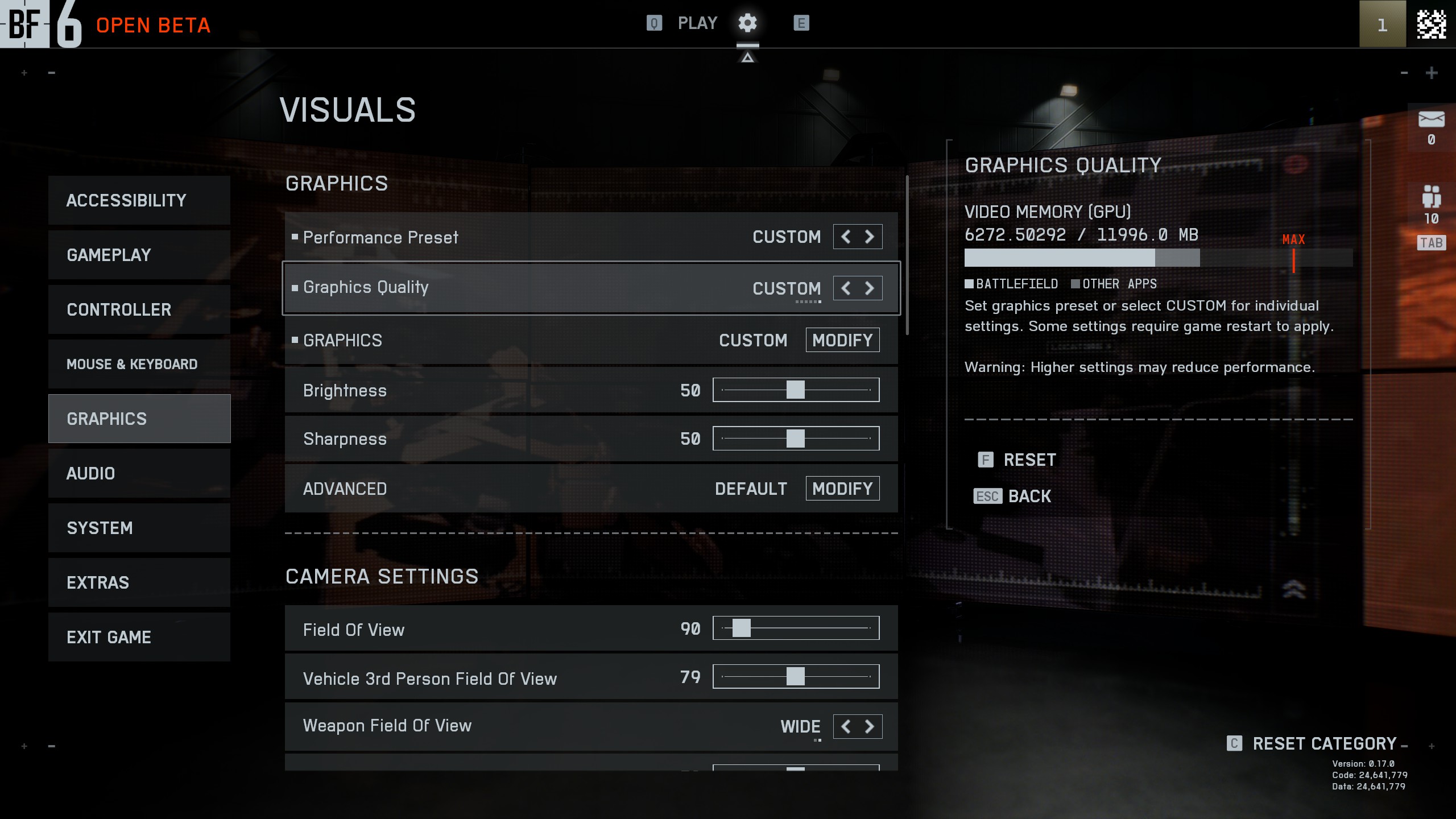 Battlefield 6 Graphics Settings