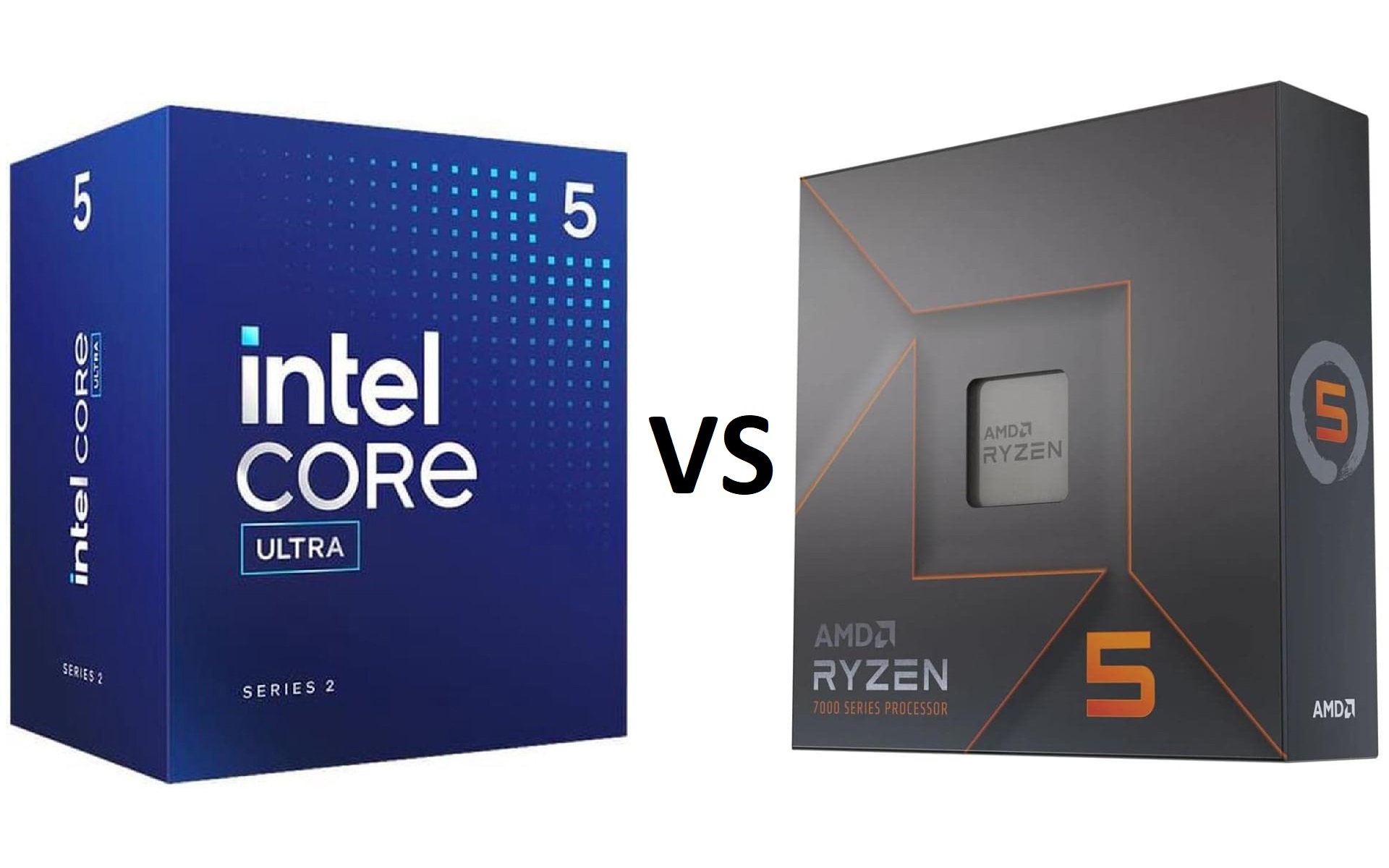 Picture of Intel Core Ultra 5 225 vs AMD Ryzen 5 7600X