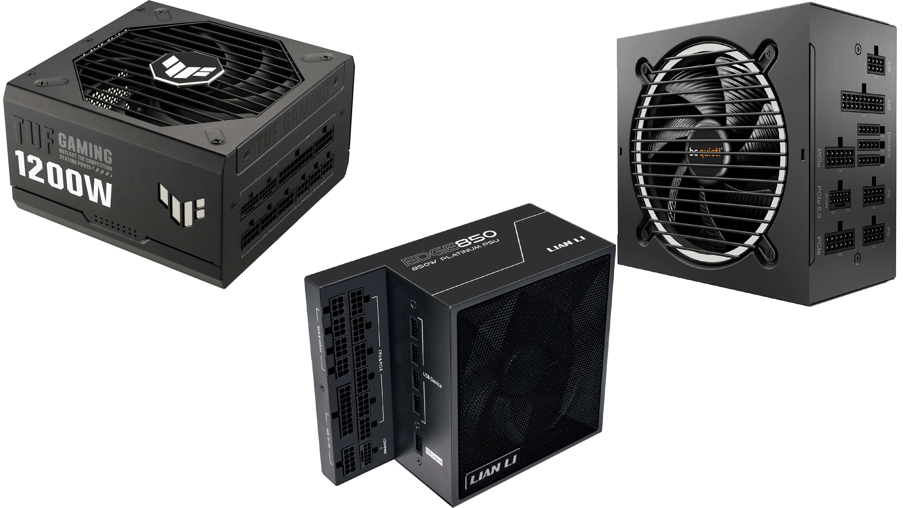 Picture of a collection of high-end PSUs