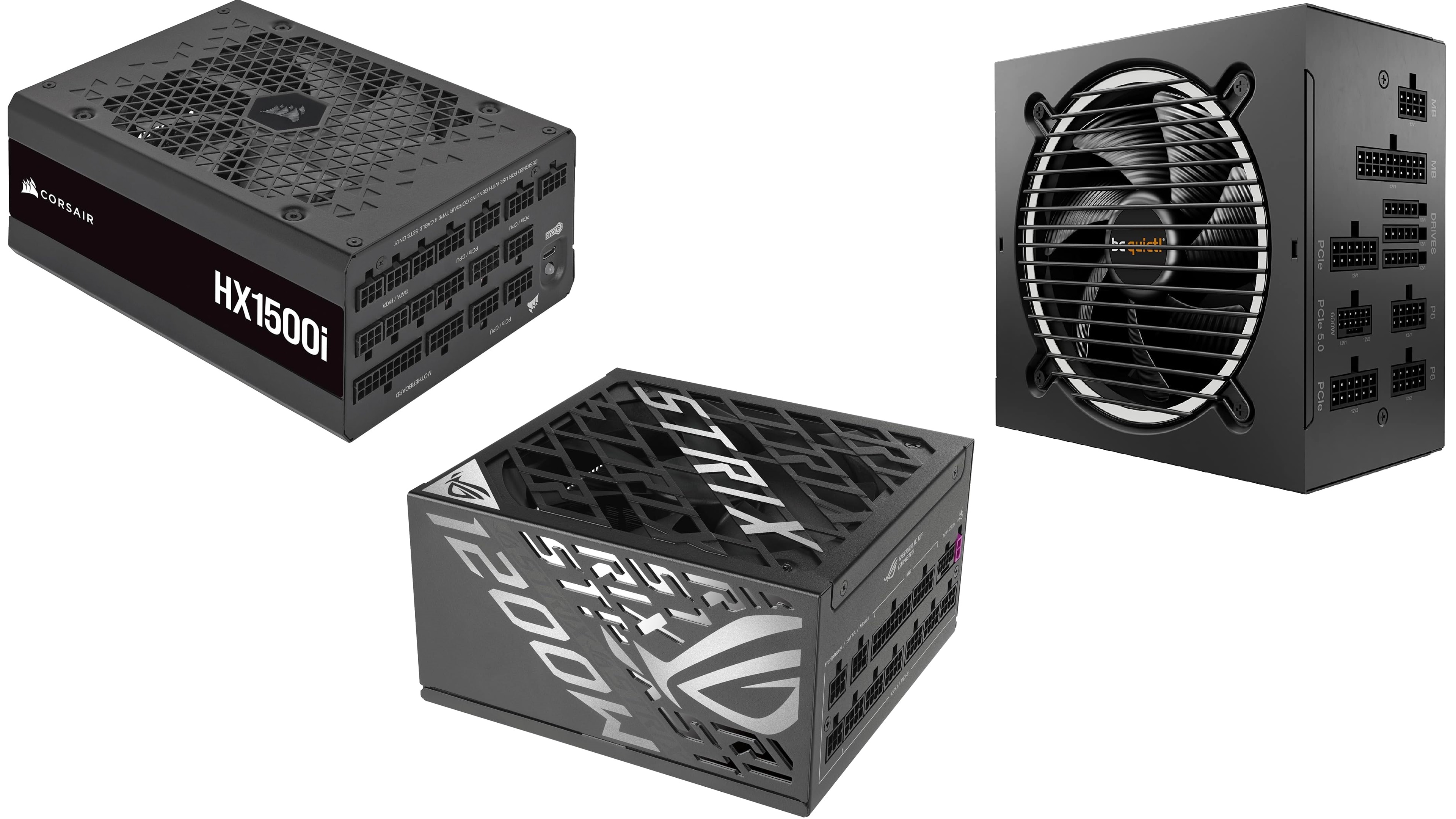 Picture of a collection of high-end PSUs