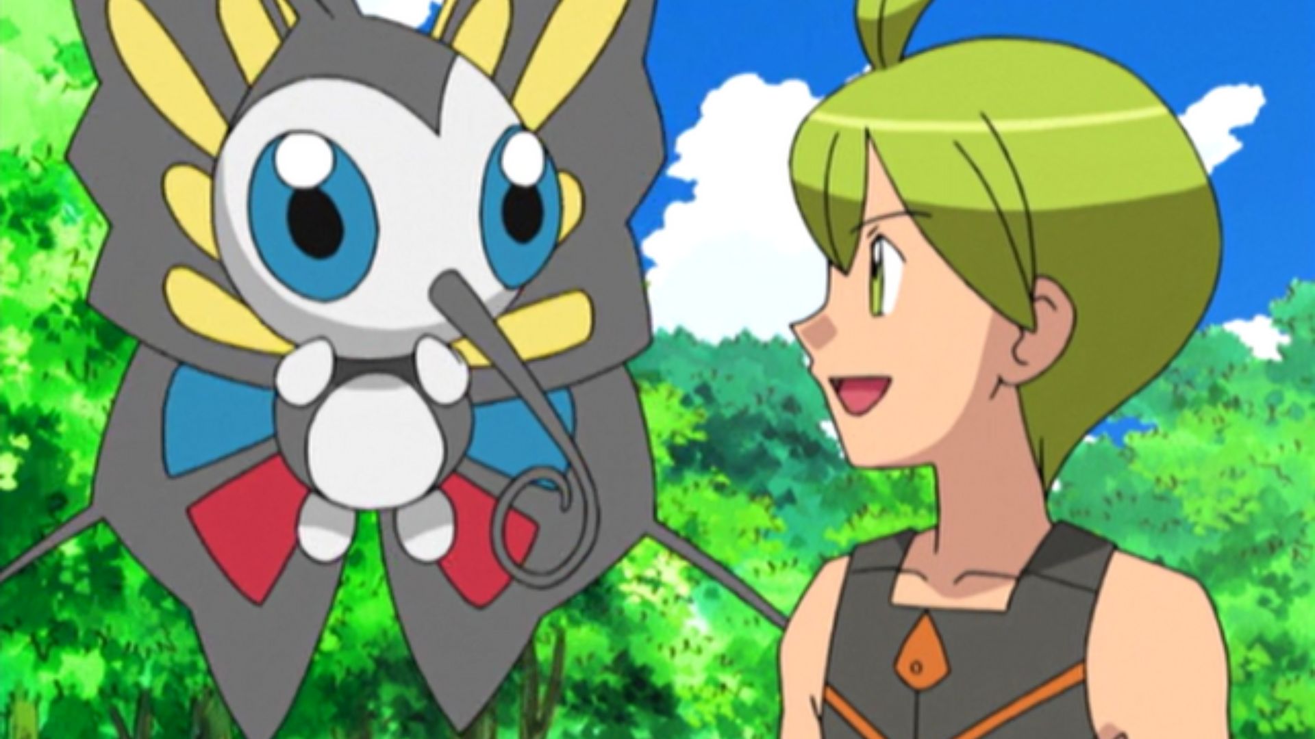 Aaron in the anime (Image via TPC)