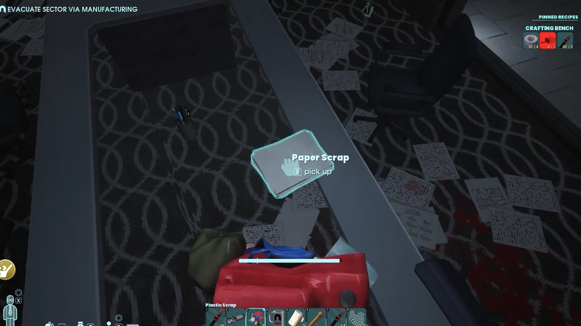 You can also pick up Paper Scraps directly from the tables