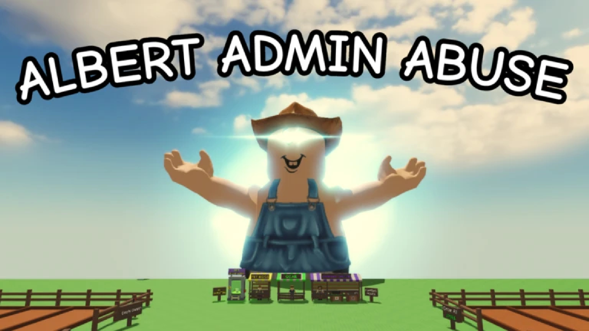 Albert Admin Abuse Event in Grow a Garden (Image via Roblox Corporation)