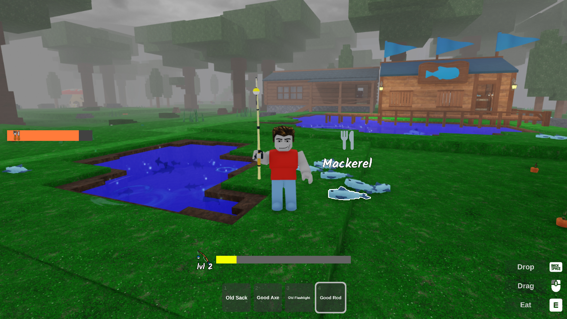 All new fishing feature (Image via Roblox Corporation)