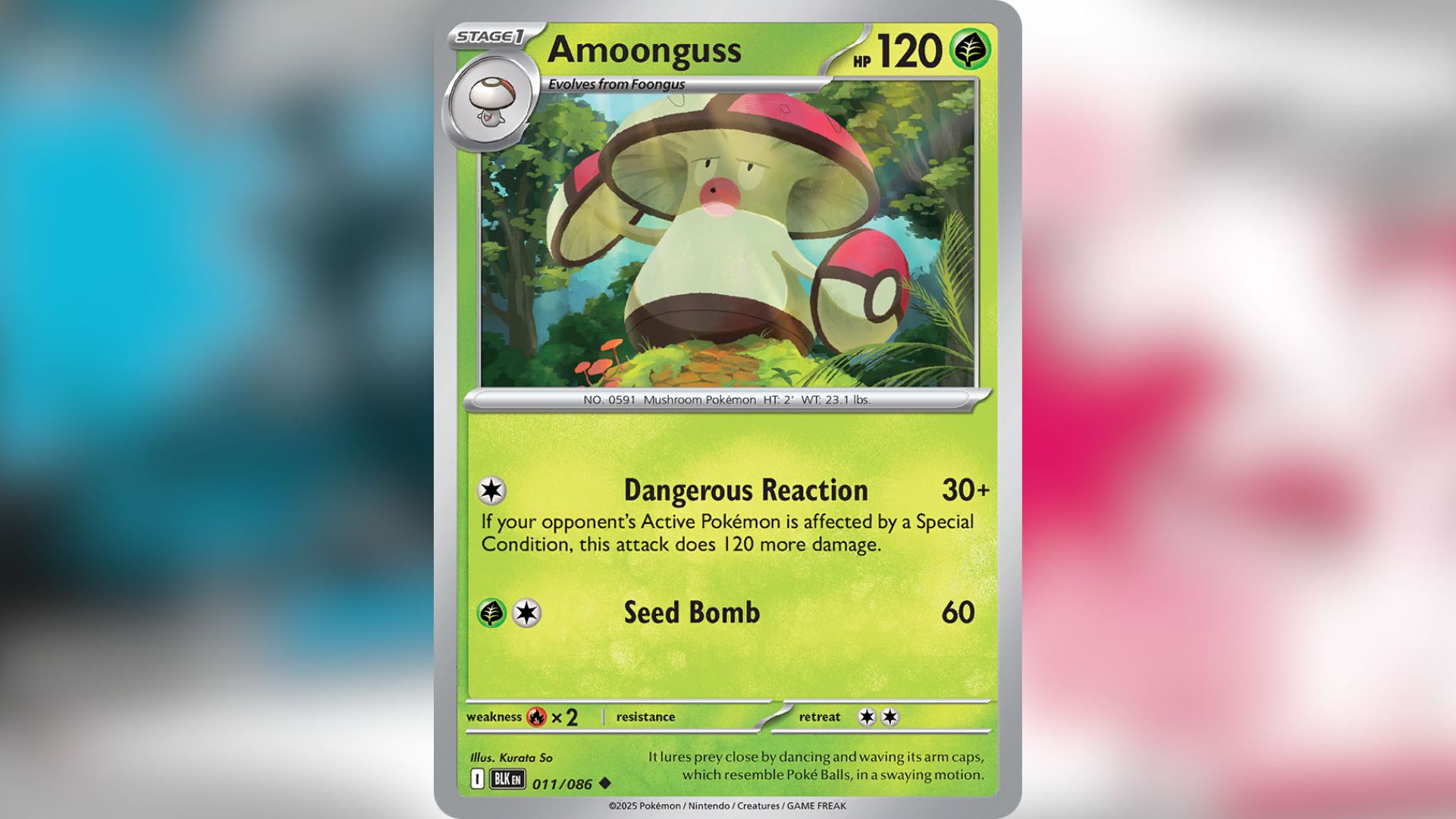 Amoonguss (Image via TPC)