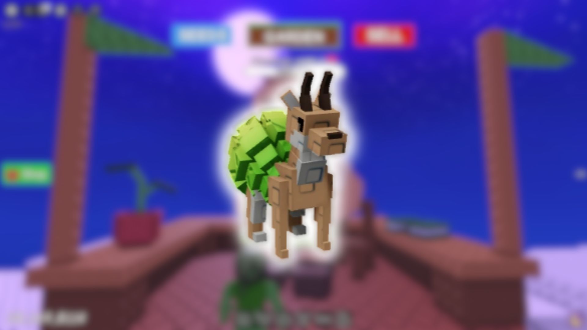 Apple Gazelle In Grow a Garden (Image via Roblox Corporation)
