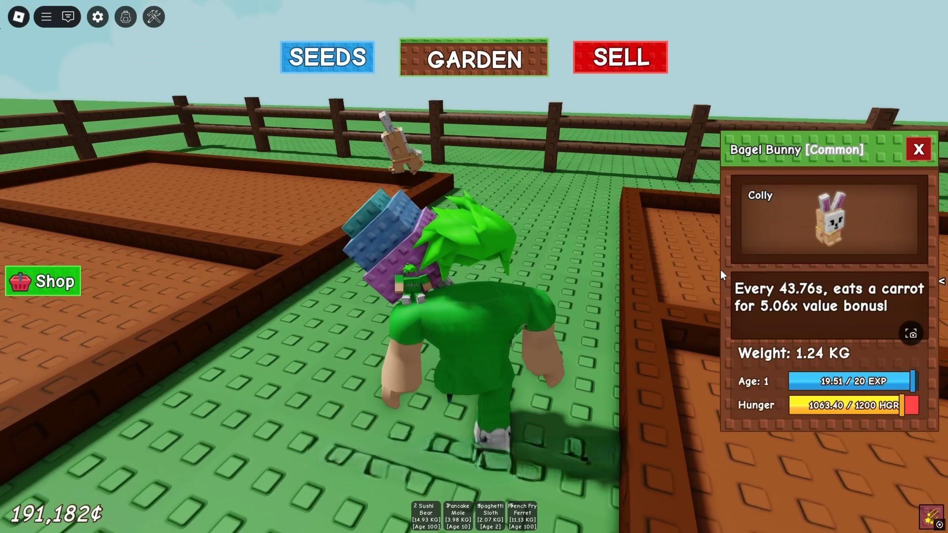 Bagel Bunny Passive (Image via Roblox)