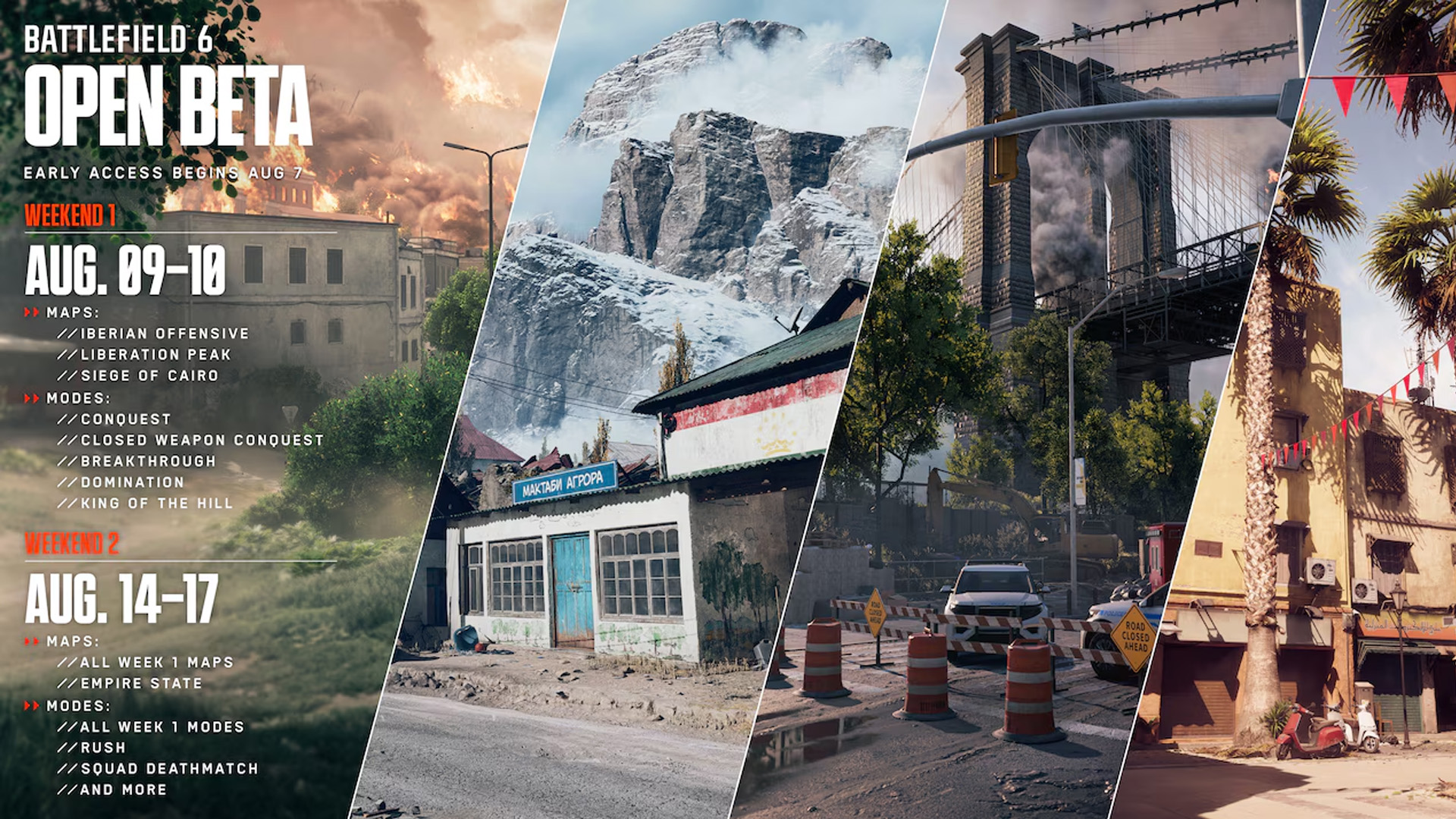 Battlefield 6: All Game Modes in Open Beta