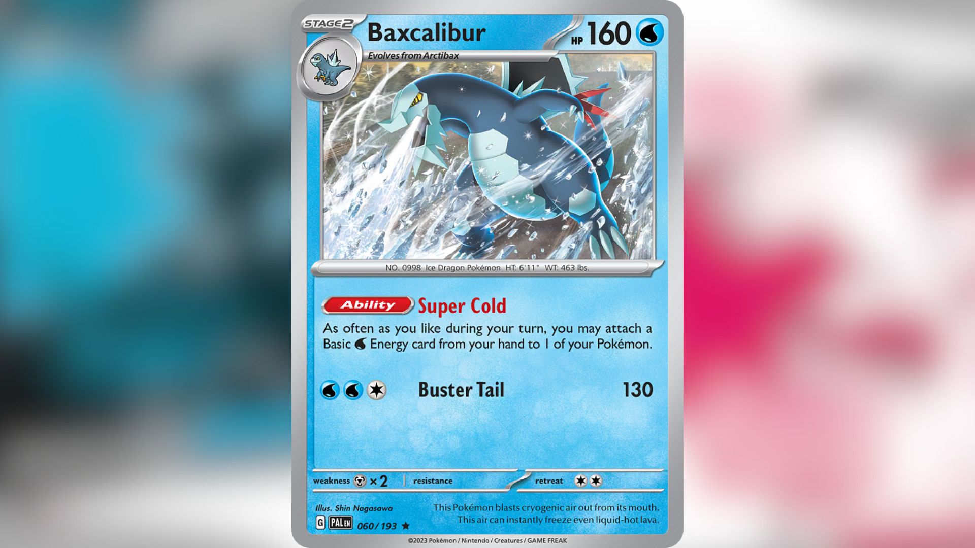 Baxcalibur (Image via TPC)