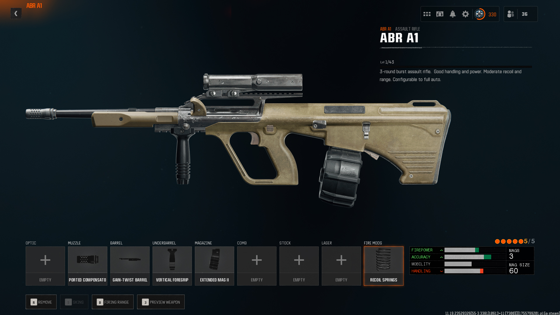 Best ABR A1 loadout for Warzone