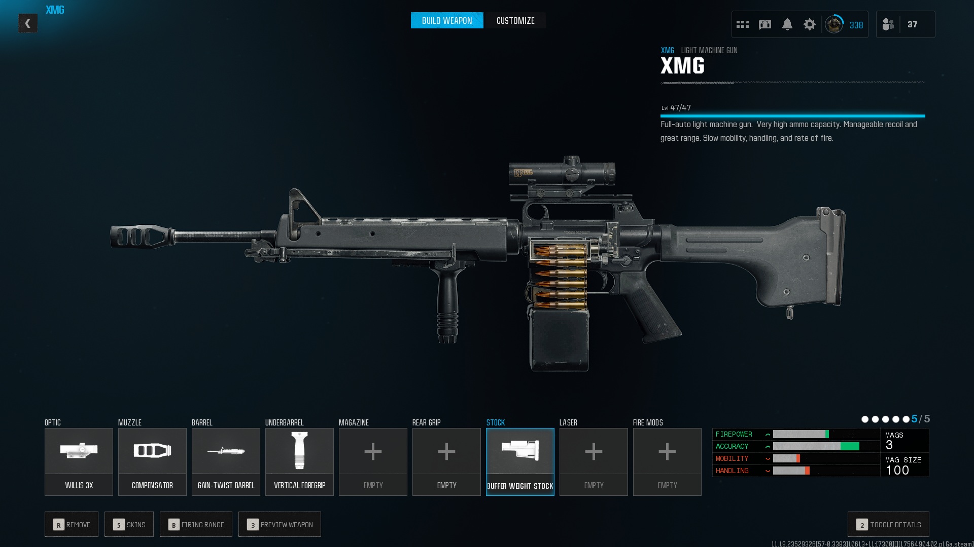 Best XMG LMG loadout for Warzone Season 5