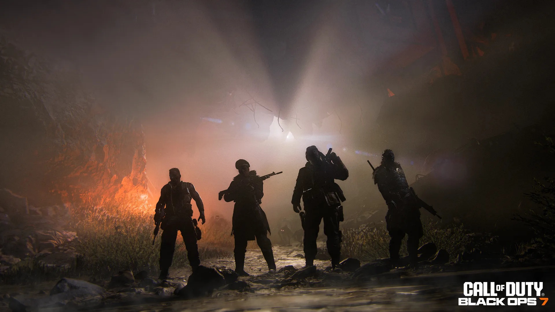 Four Operators in Black Ops 7 Zombies