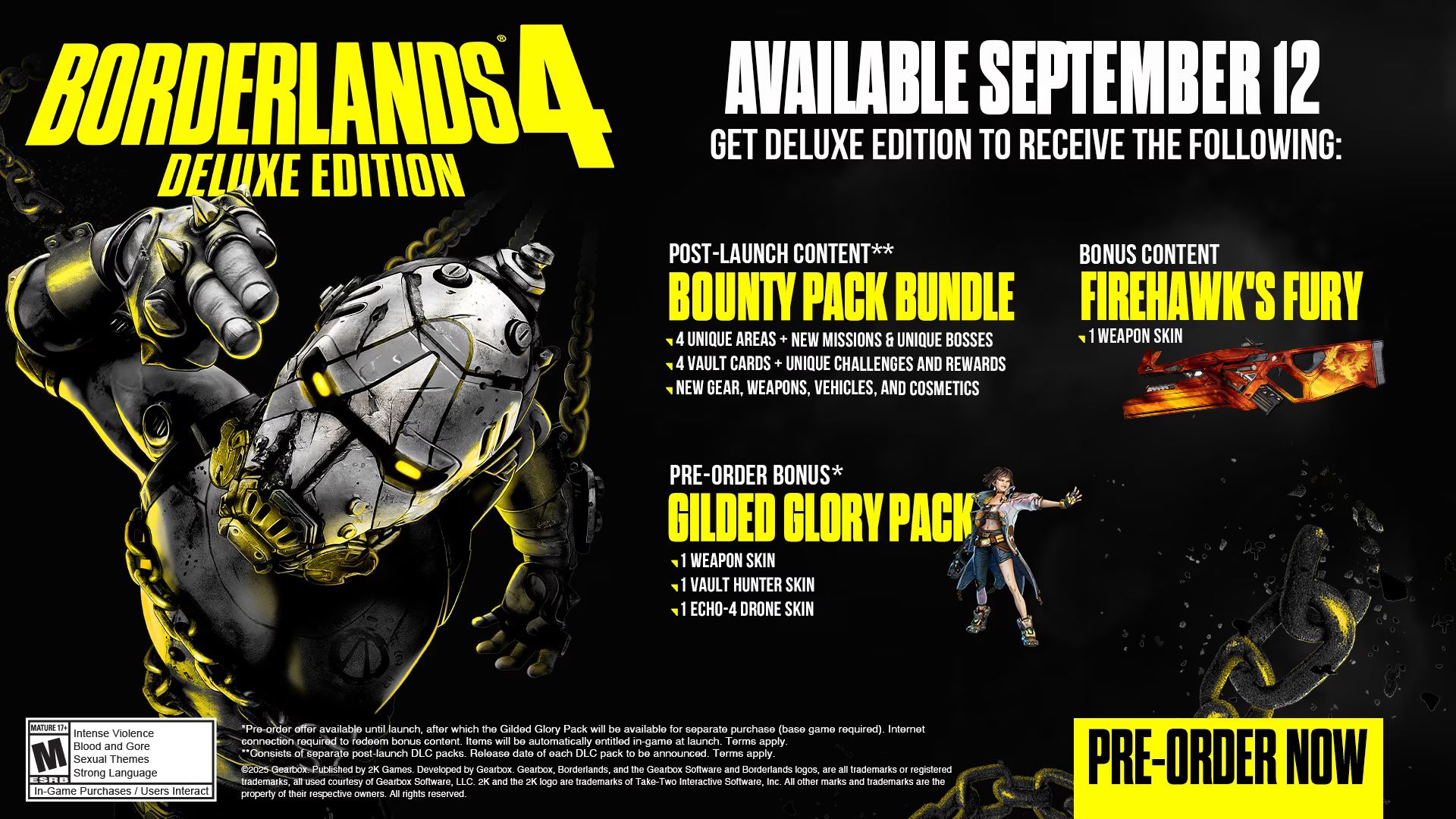 Borderlands 4 Deluxe Edition ($99.99)