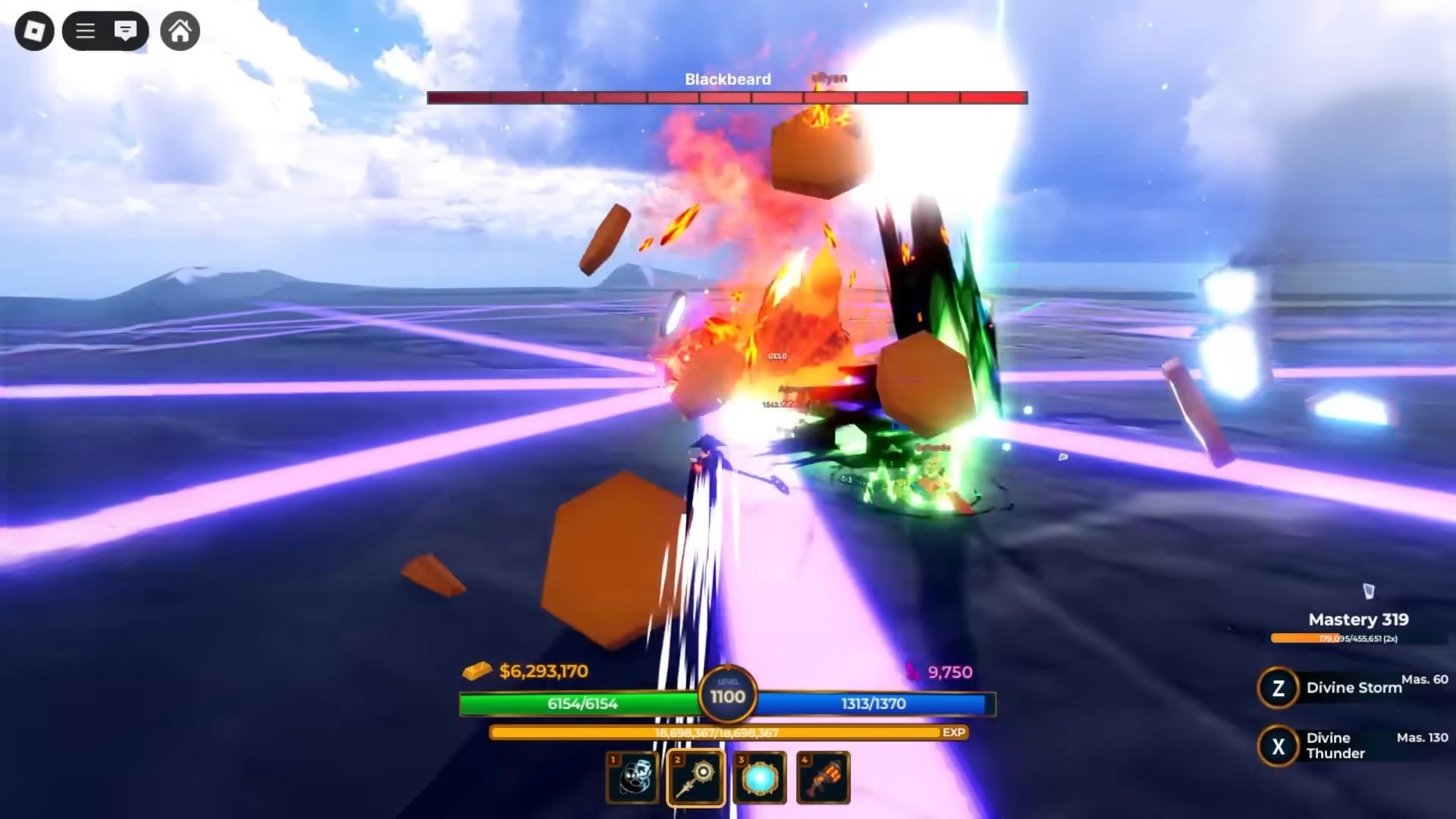 Boss fight (Image via Roblox)