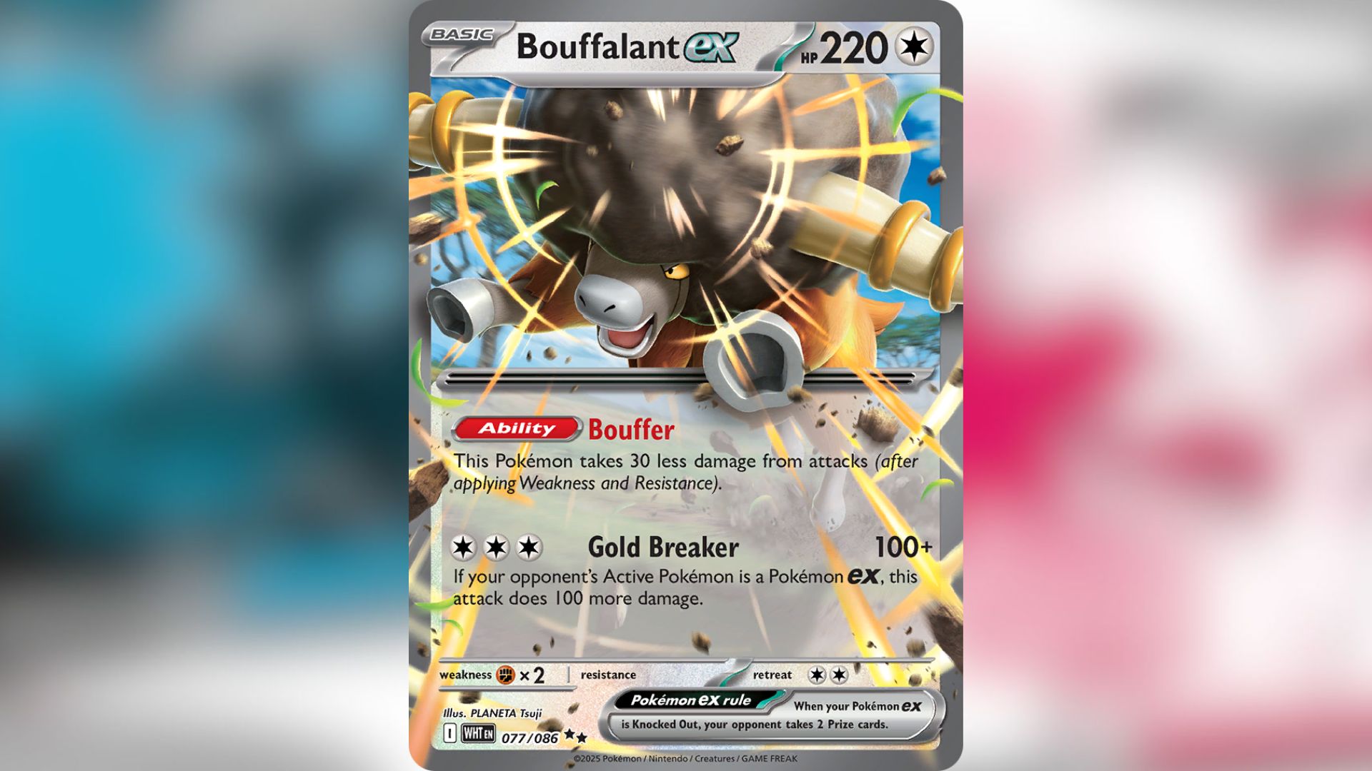 Bouffalant ex (Image via TPC)