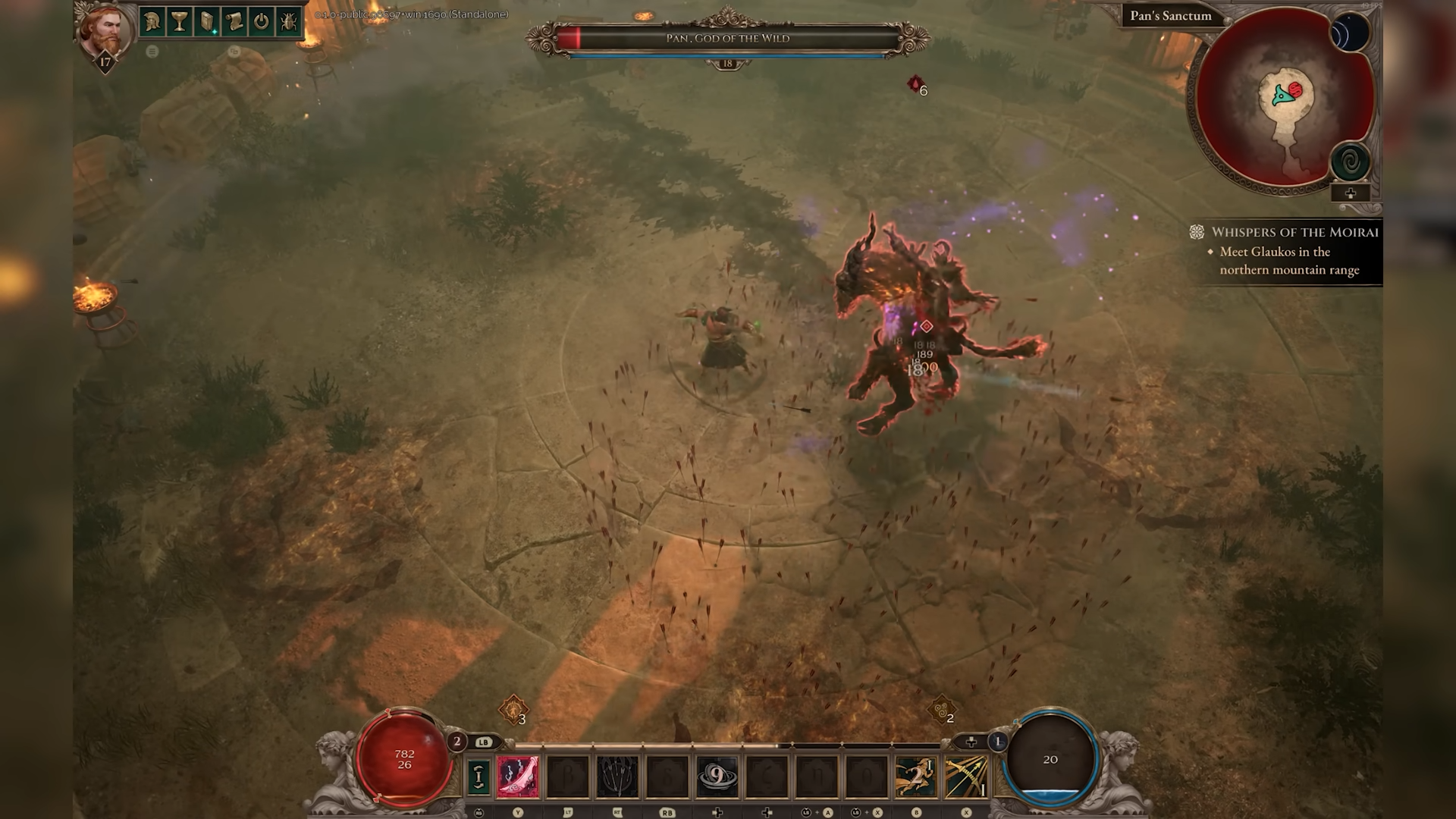 Bow and arrow in Titan Quest 2. (Source: THQ Nordic)