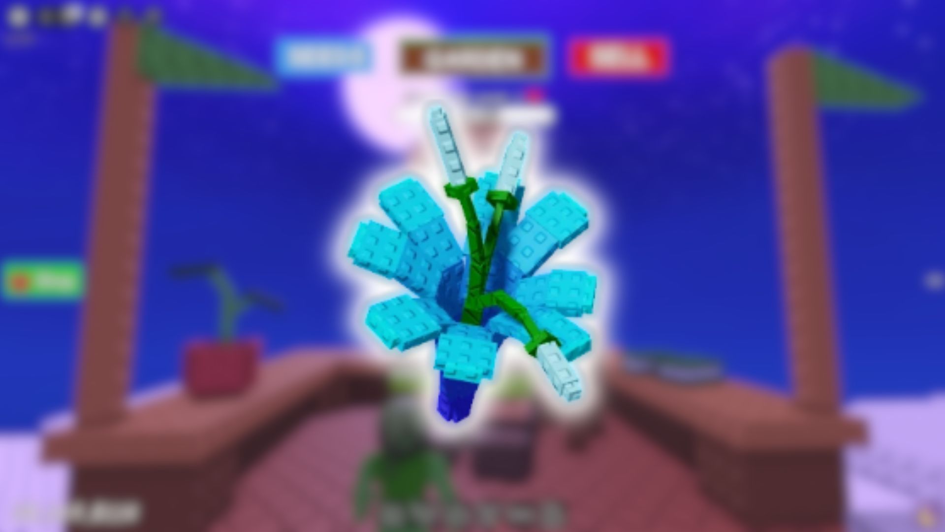 Calla Lily In Grow a Garden (Image via Roblox Corporation)