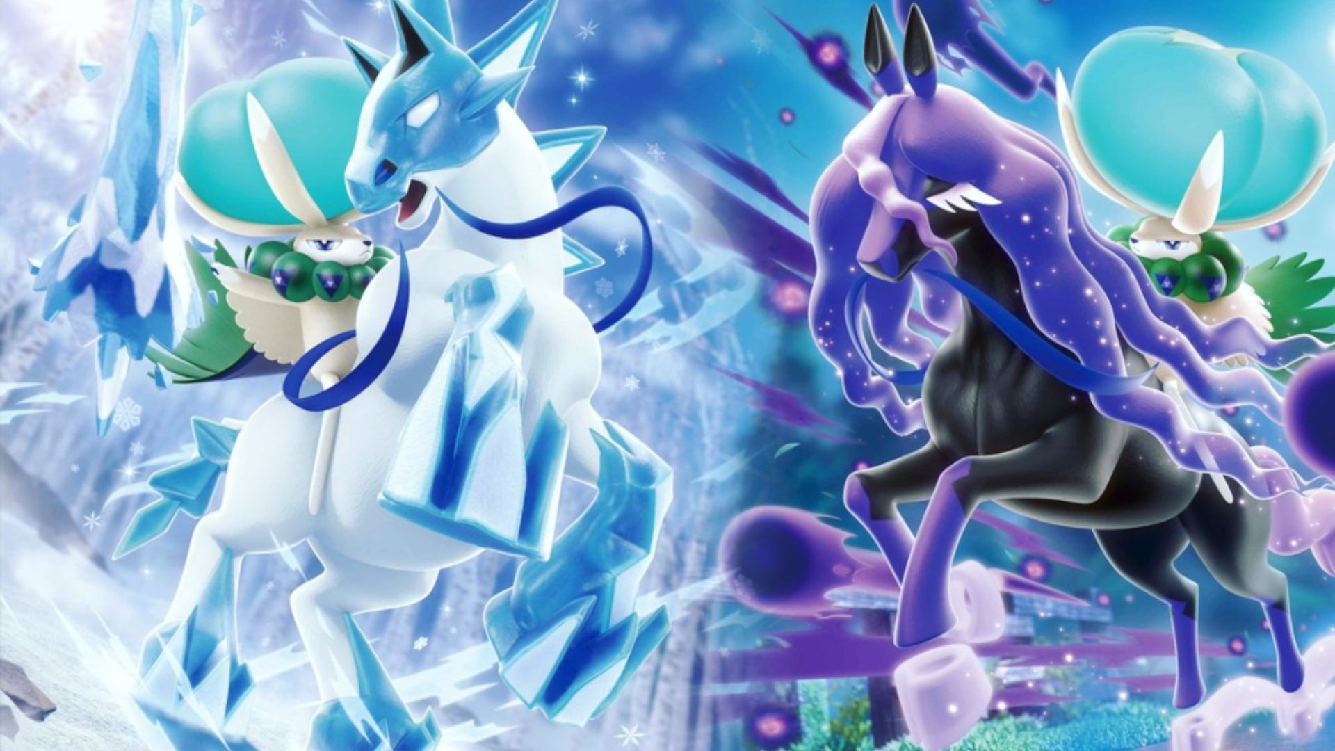 Calyrex Ice Rider and Calyrex Shadow Rider are among the top Restricted VGC Pokemon (Image via TPC)