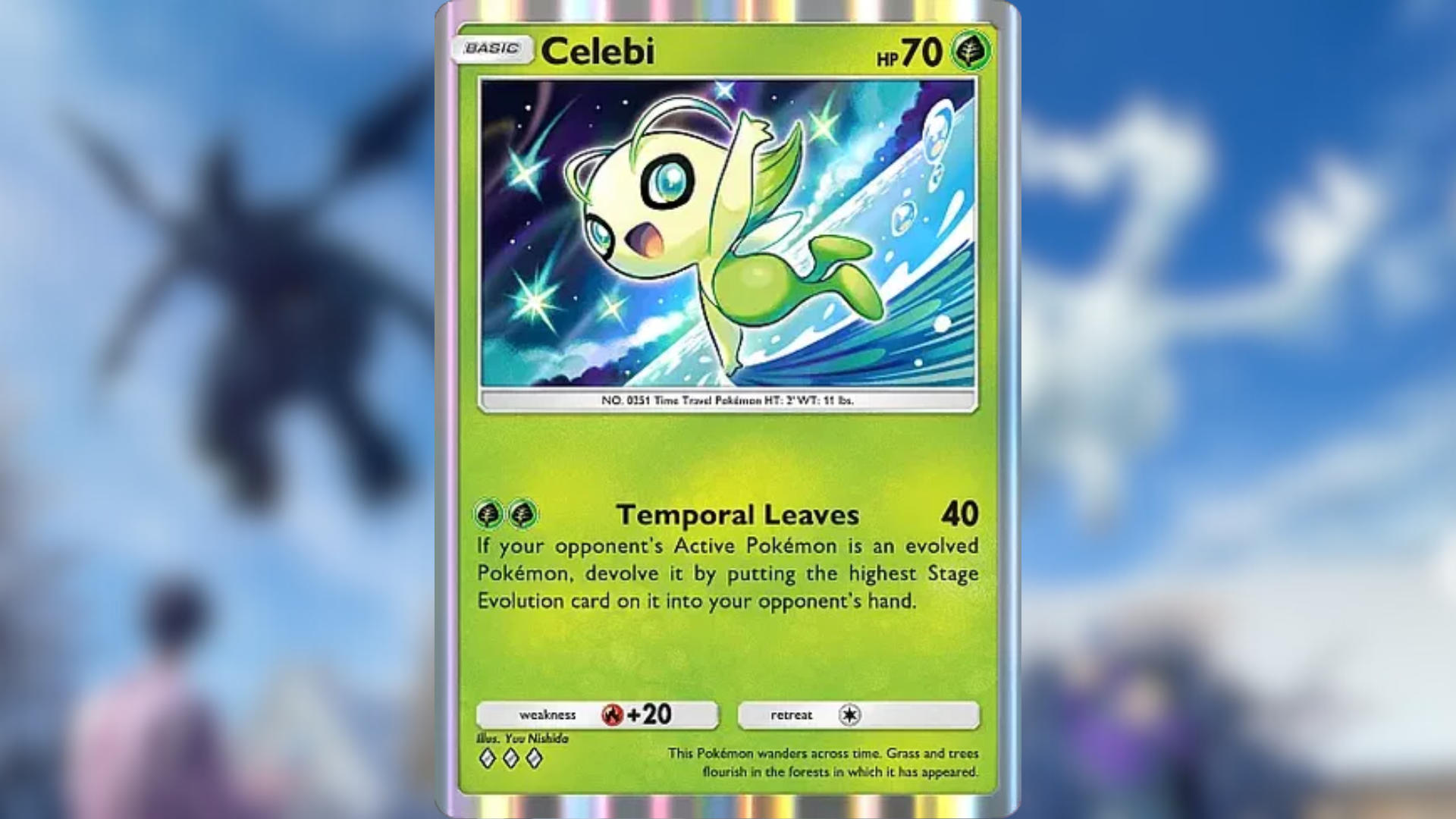 Celebi (Image via The Pokemon Company)