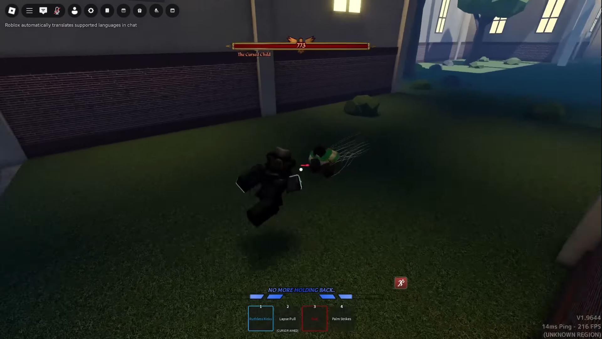 Chara in Jump Showdown (Image via Roblox)
