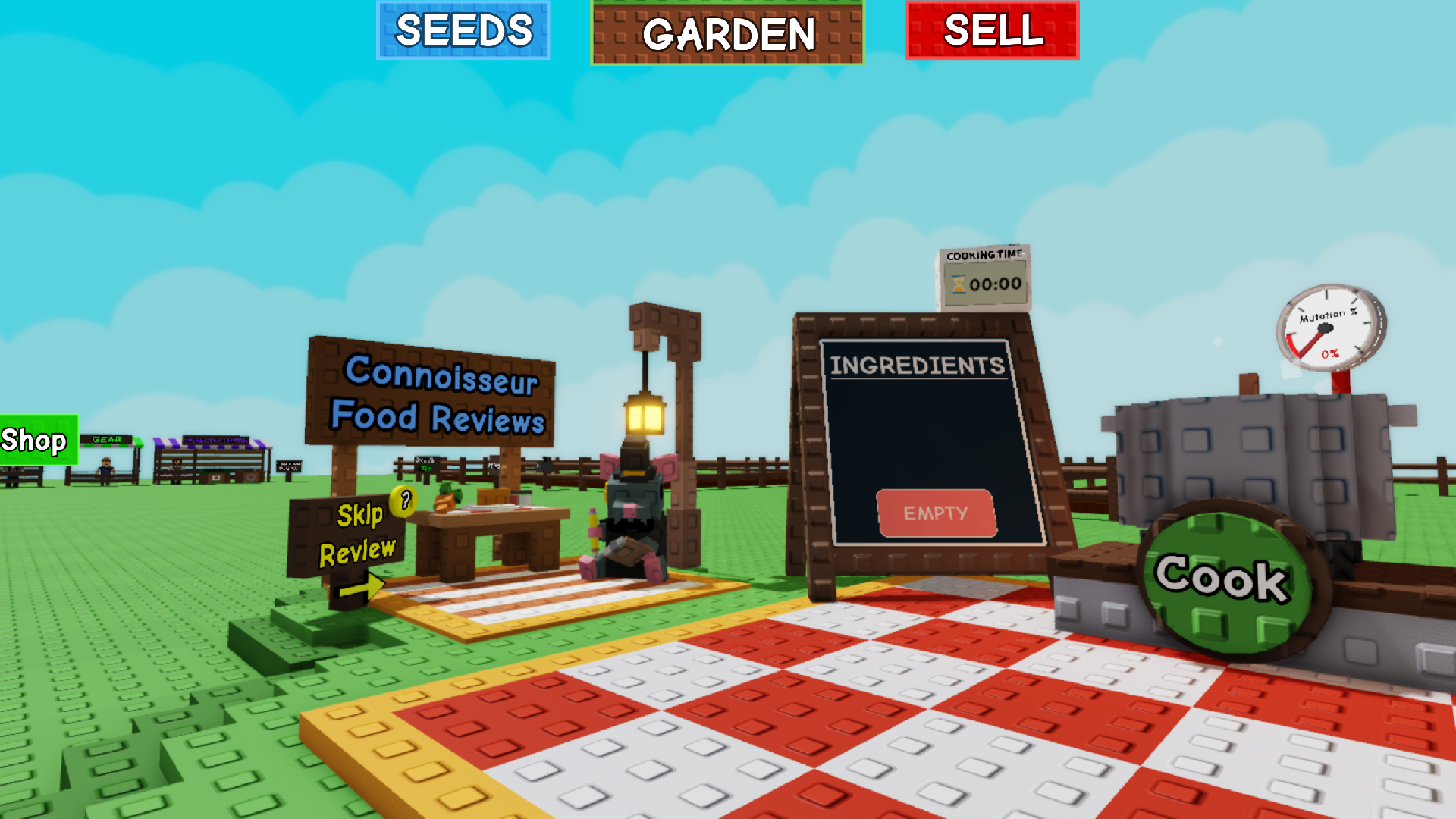 Cook Food at the event area (Image via Roblox Corporation)