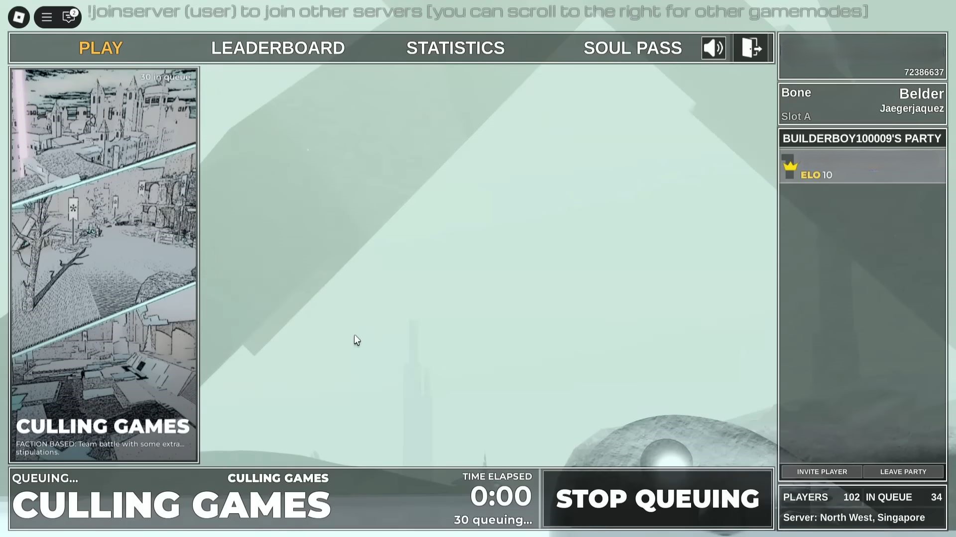 Culling Games (Image via Roblox Corporation)