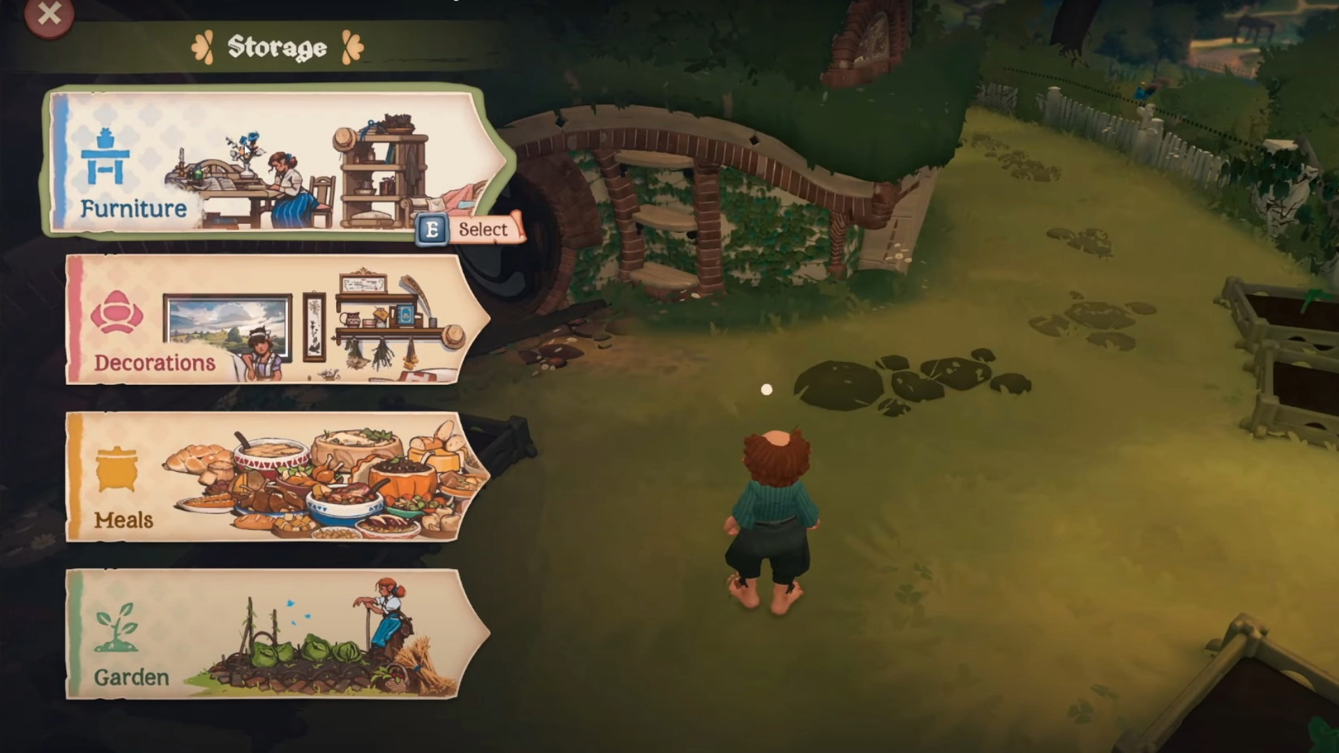 Customize your garden using the Home Decoration mode (Source: Private Division and The Ginger Empire/YouTube)