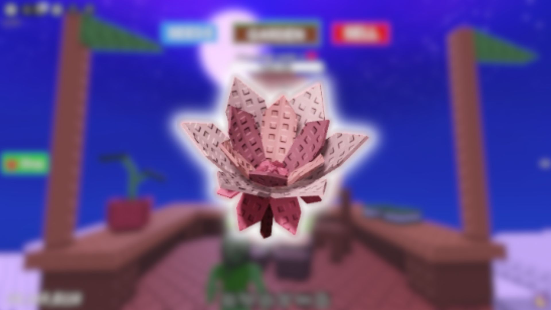 Cyclamen In Grow a Garden (Image via Roblox Corporation)