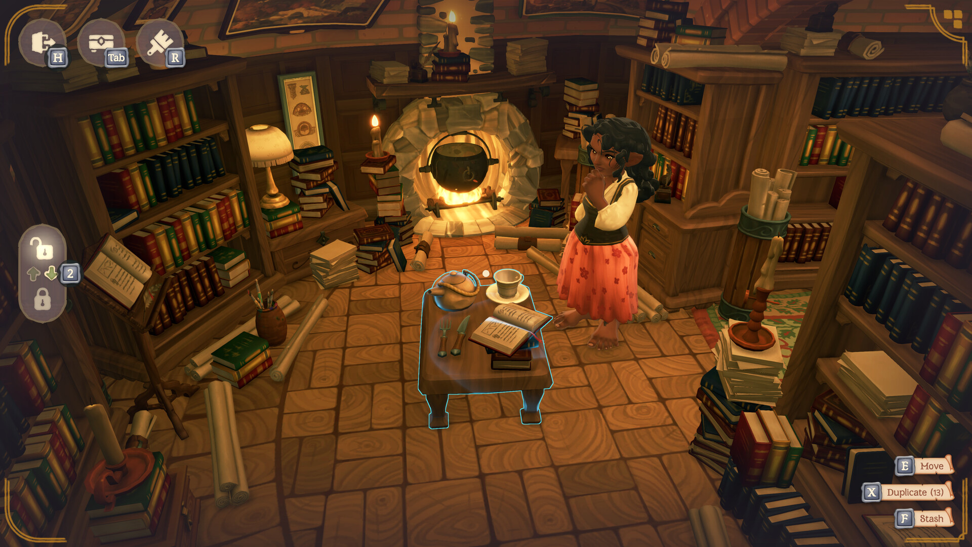 Decorate your home as you please by moving around furniture