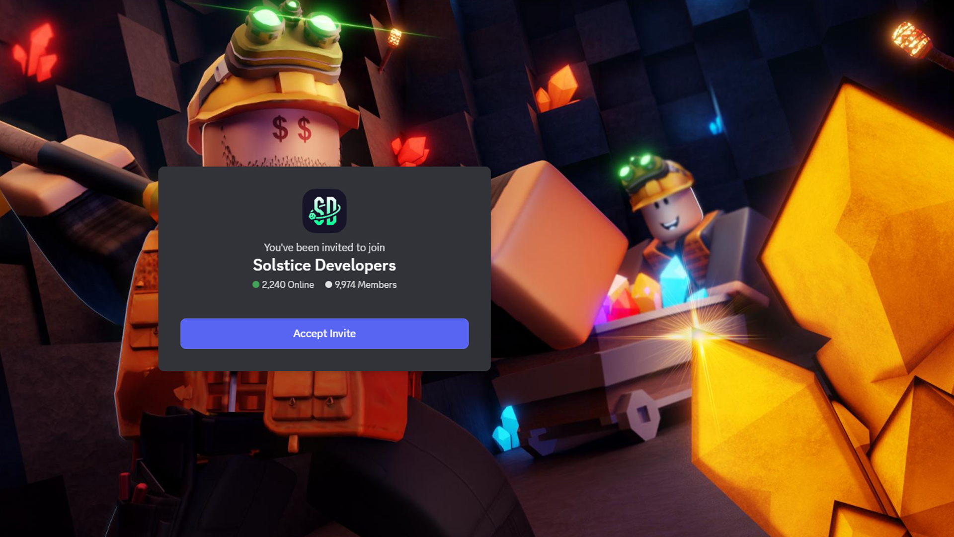Accept the invite (Image via Discord)
