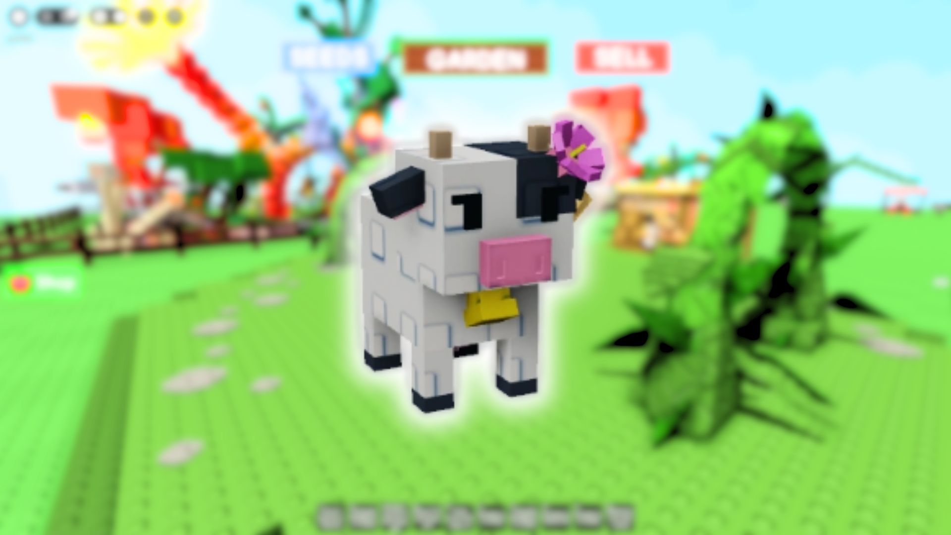 Dairy Cow in Grow a Garden (Image via Roblox)