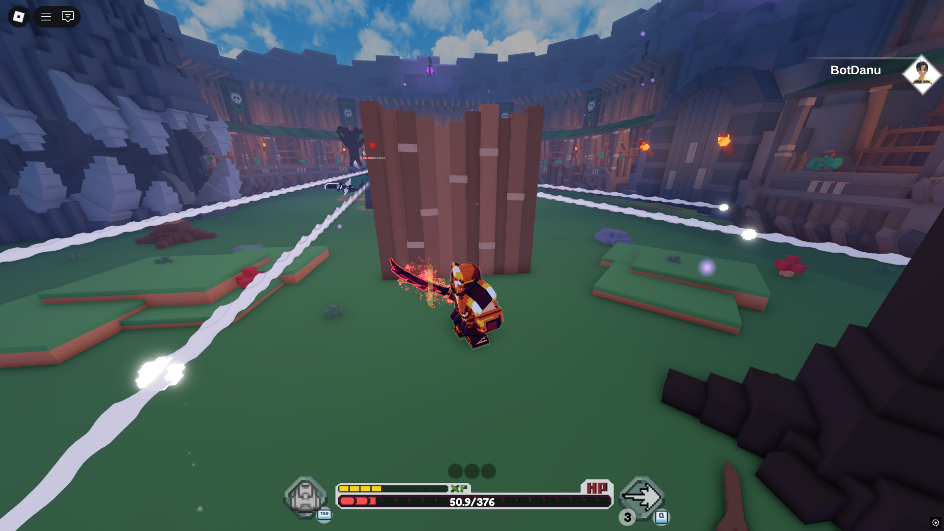 Cannon Barrage (Image via Roblox)