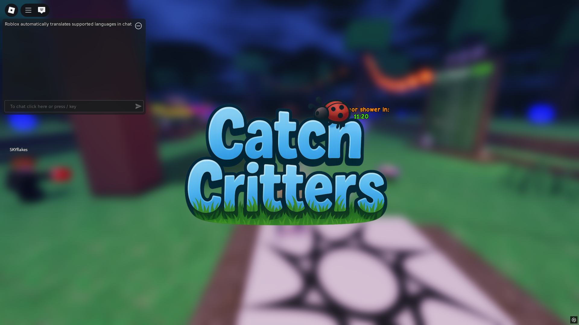 Catch Critters (Image via Roblox Corporation)