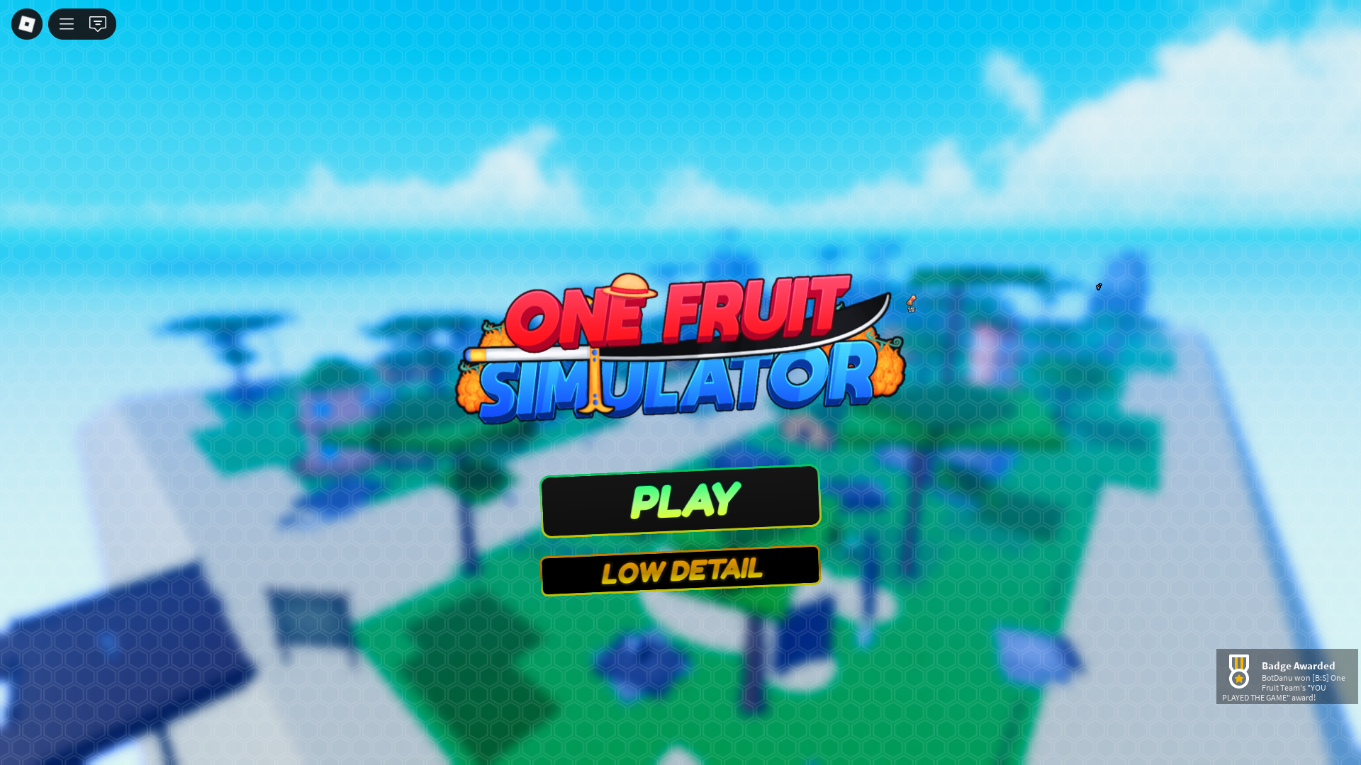 One Fruit Simulator (Image via Roblox Corporation)