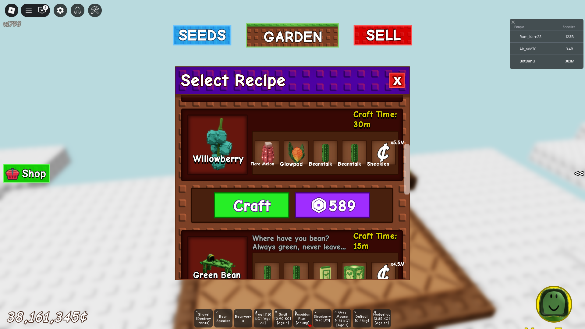 Willowberry (Image via Roblox Corporation)