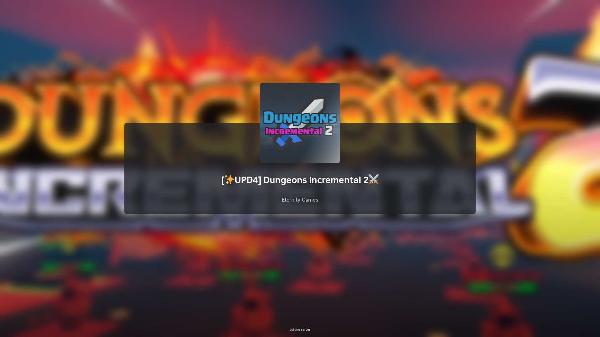 Dungeons Incremental 2 (Image via Roblox Corporation)