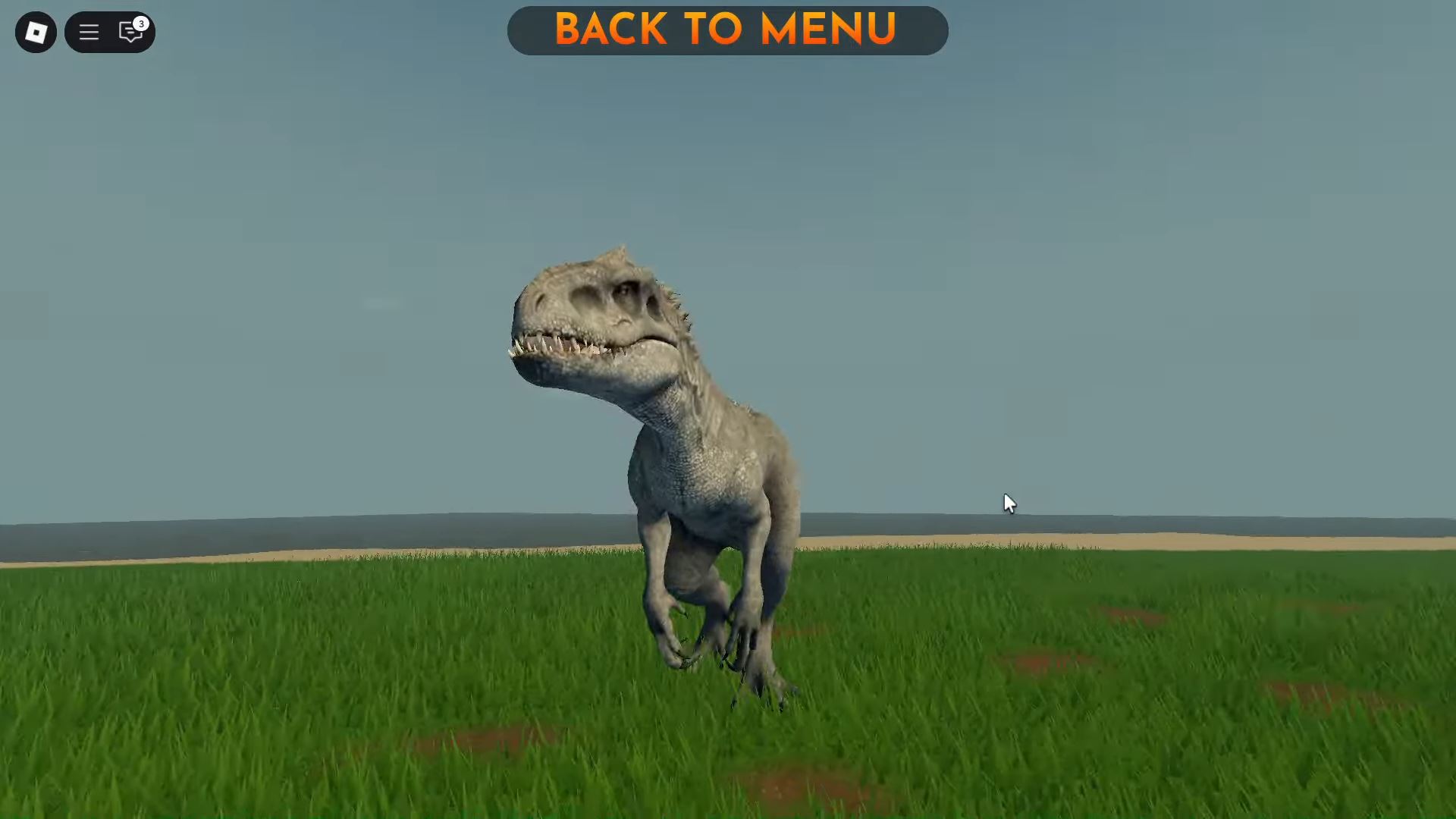 Diablotyrannus in Jurassic Genesis (Image via Roblox)