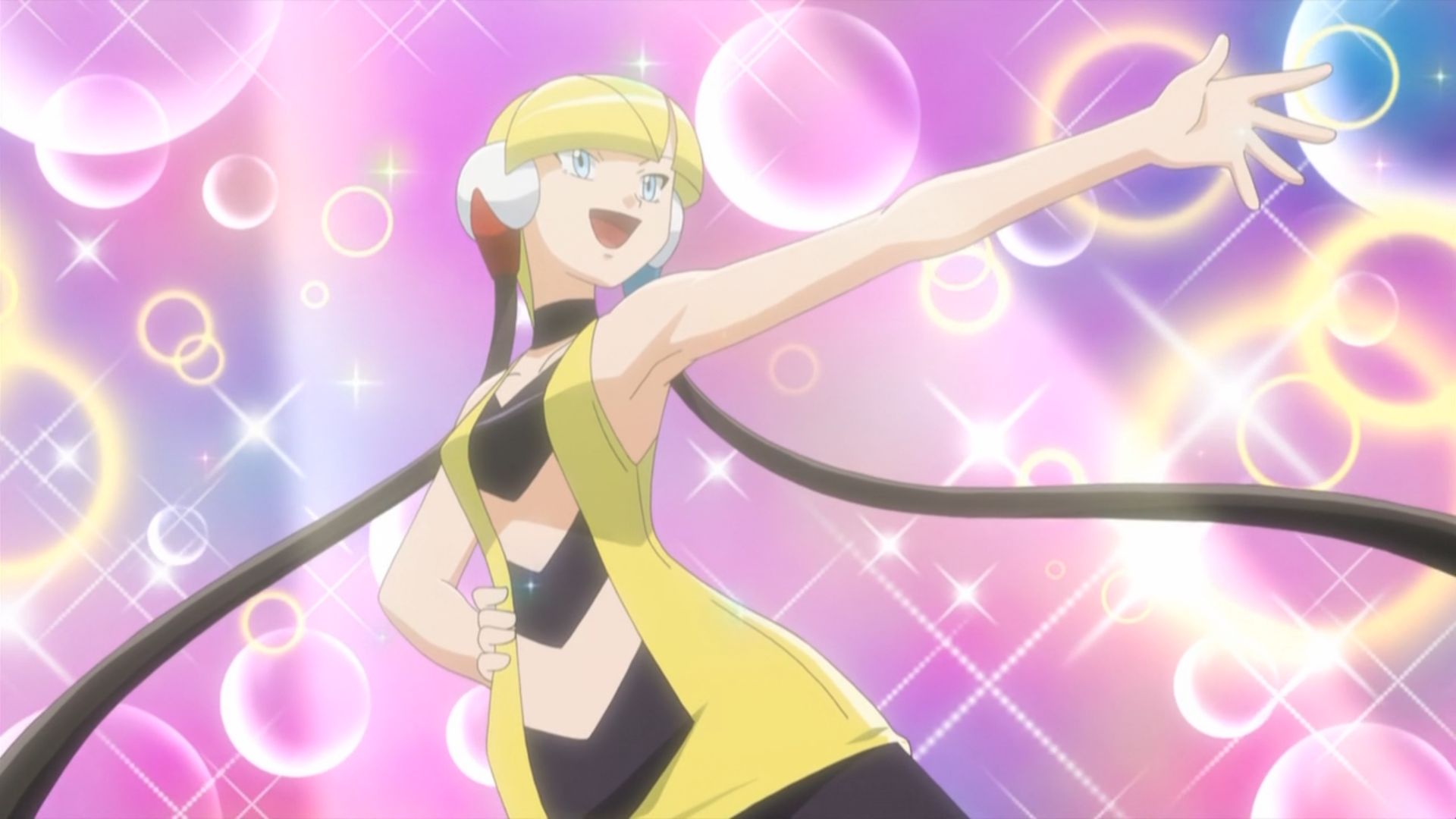 Elesa in the anime (Image via TPC)
