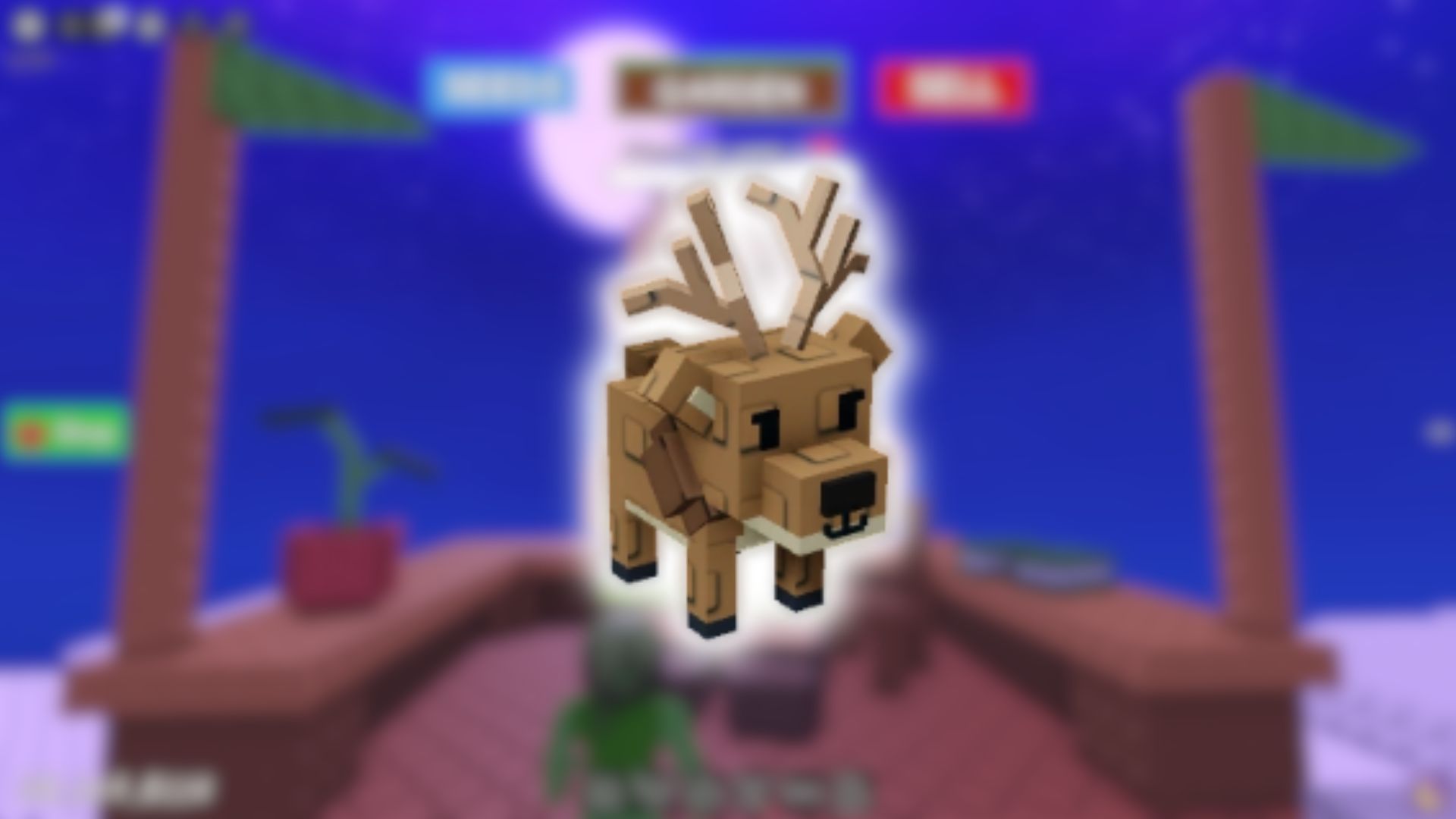 Elk In Grow a Garden (Image via Roblox Corporation)