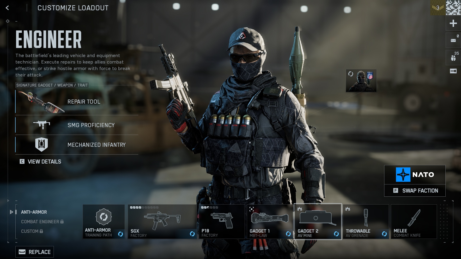 Engineer Class in Battlefield 6