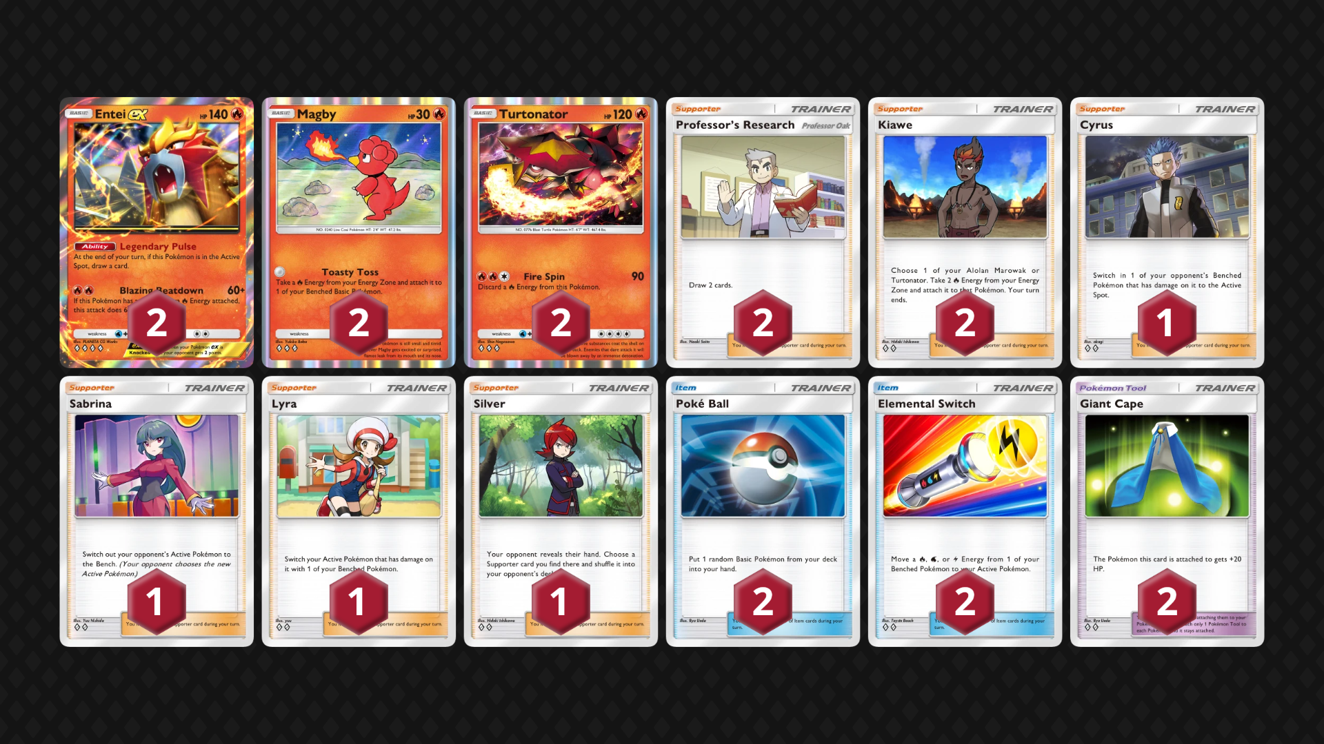 Best Entei ex decklist in Pokemon TCG Pocket (Image via The Pokemon Company)