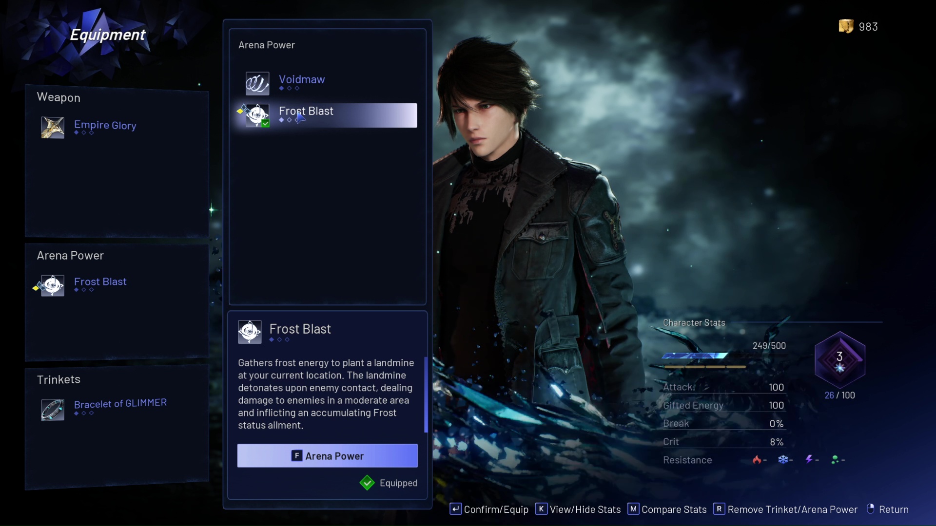 Equipment in best beginner build guide for Lost Souls Aside.