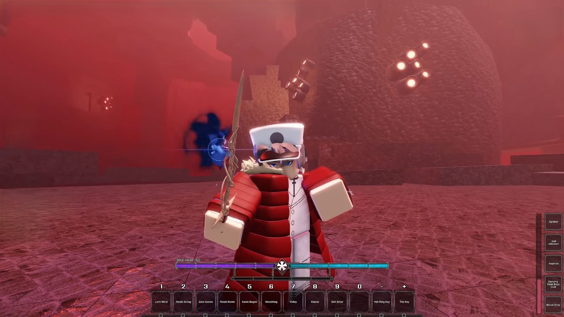 Fire Knight Dagger in Type Soul (Image via Roblox Corporation)