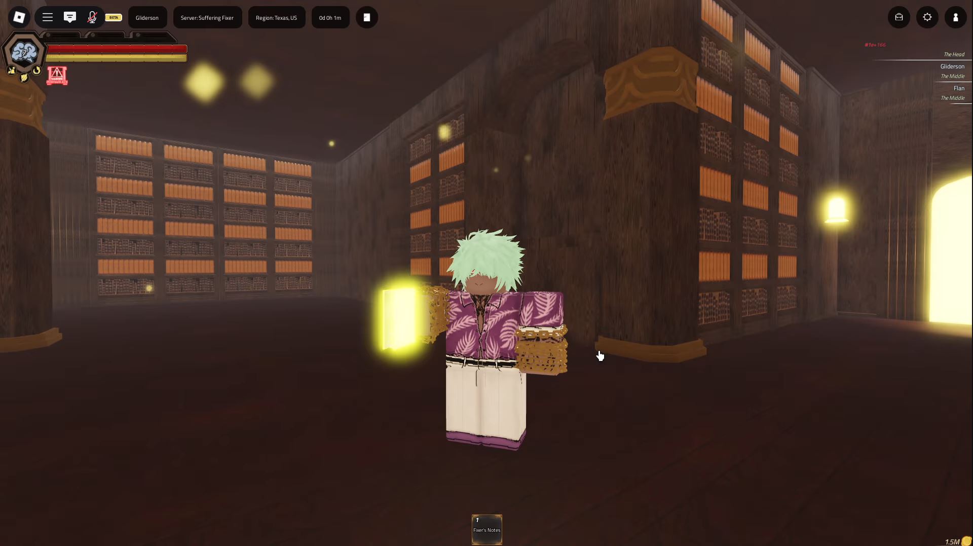 Fixer's Note (Image via Roblox Corporation)