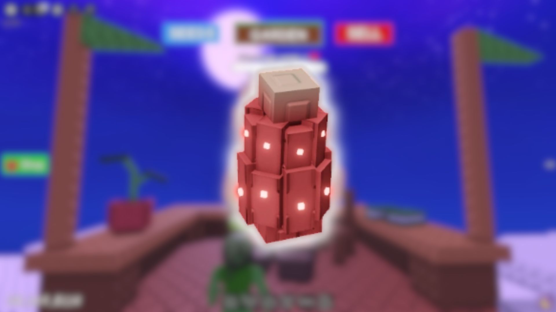 Flare Melon In Grow a Garden (Image via Roblox Corporation)