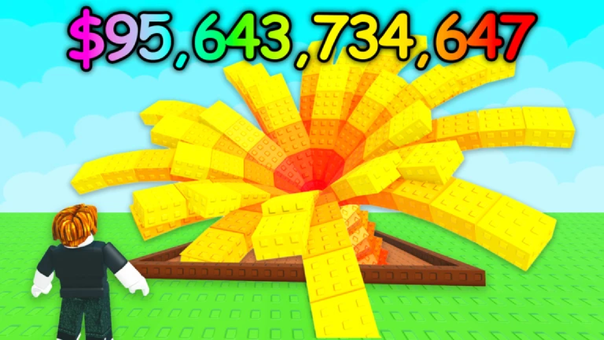 Flower Plants in Grow a Garden (Image via Roblox Corporation)