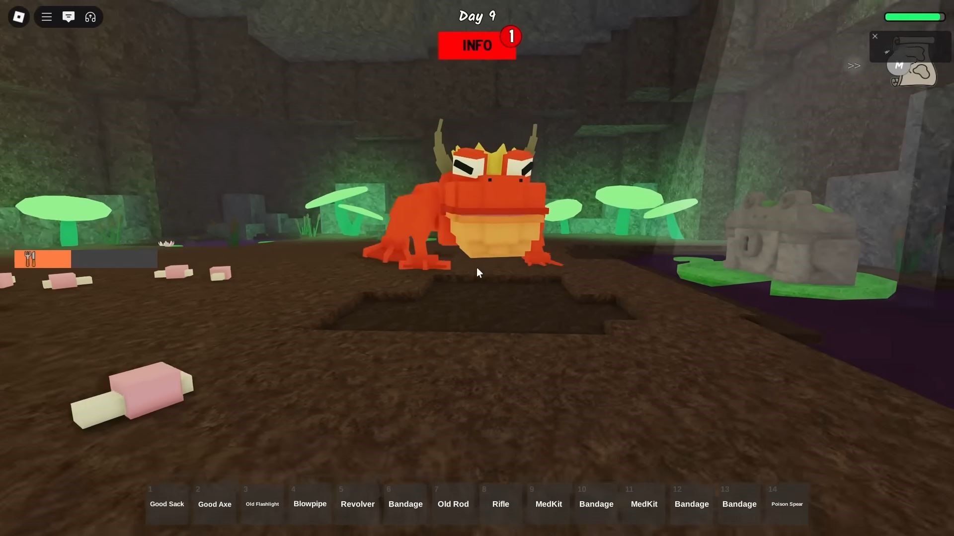 Frog Boss (Image via Roblox Corporation)
