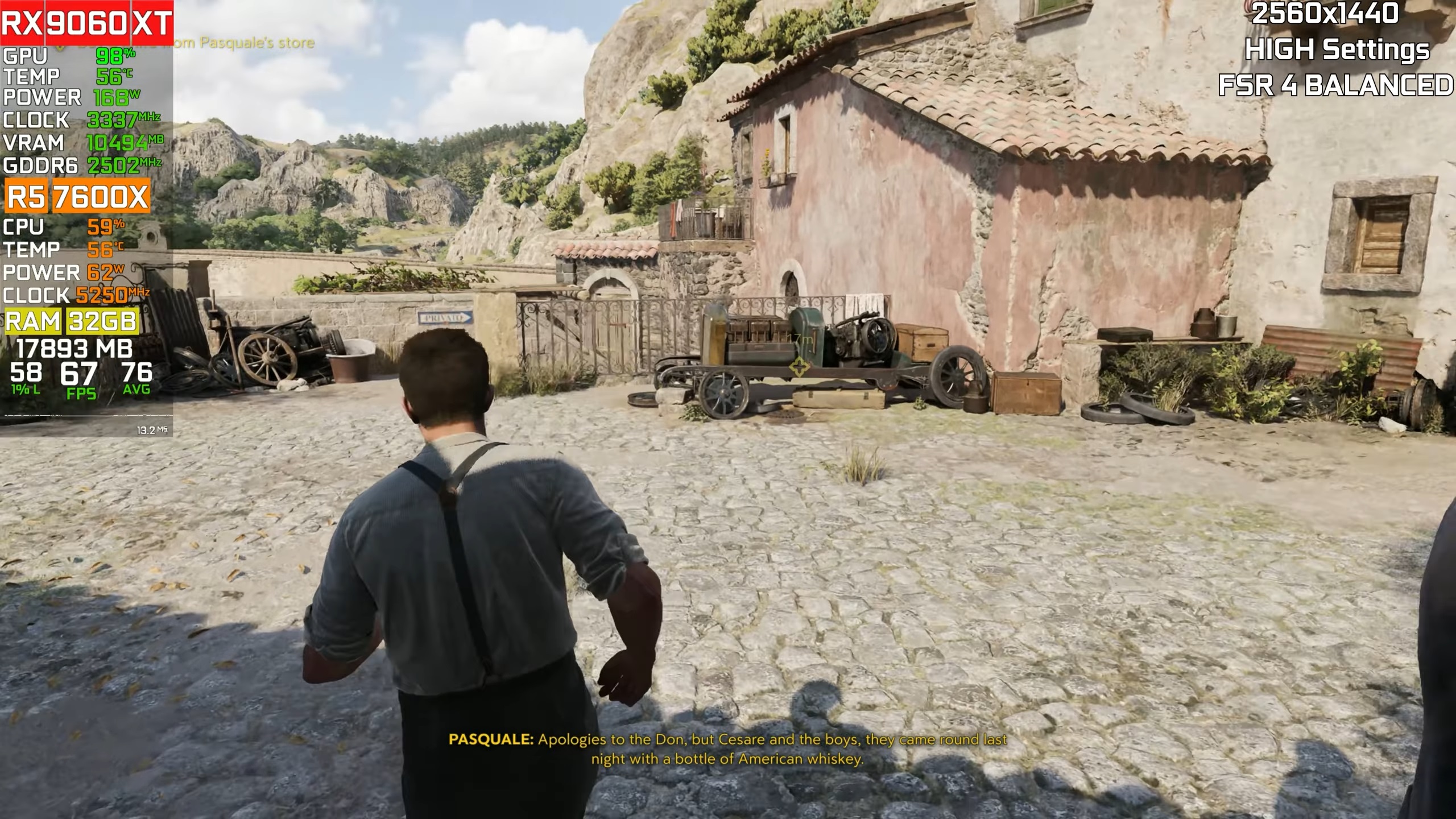 What Are the Best Settings for Mafia The Old Country on Radeon RX 9060 XT and 9060 XT 16GB?