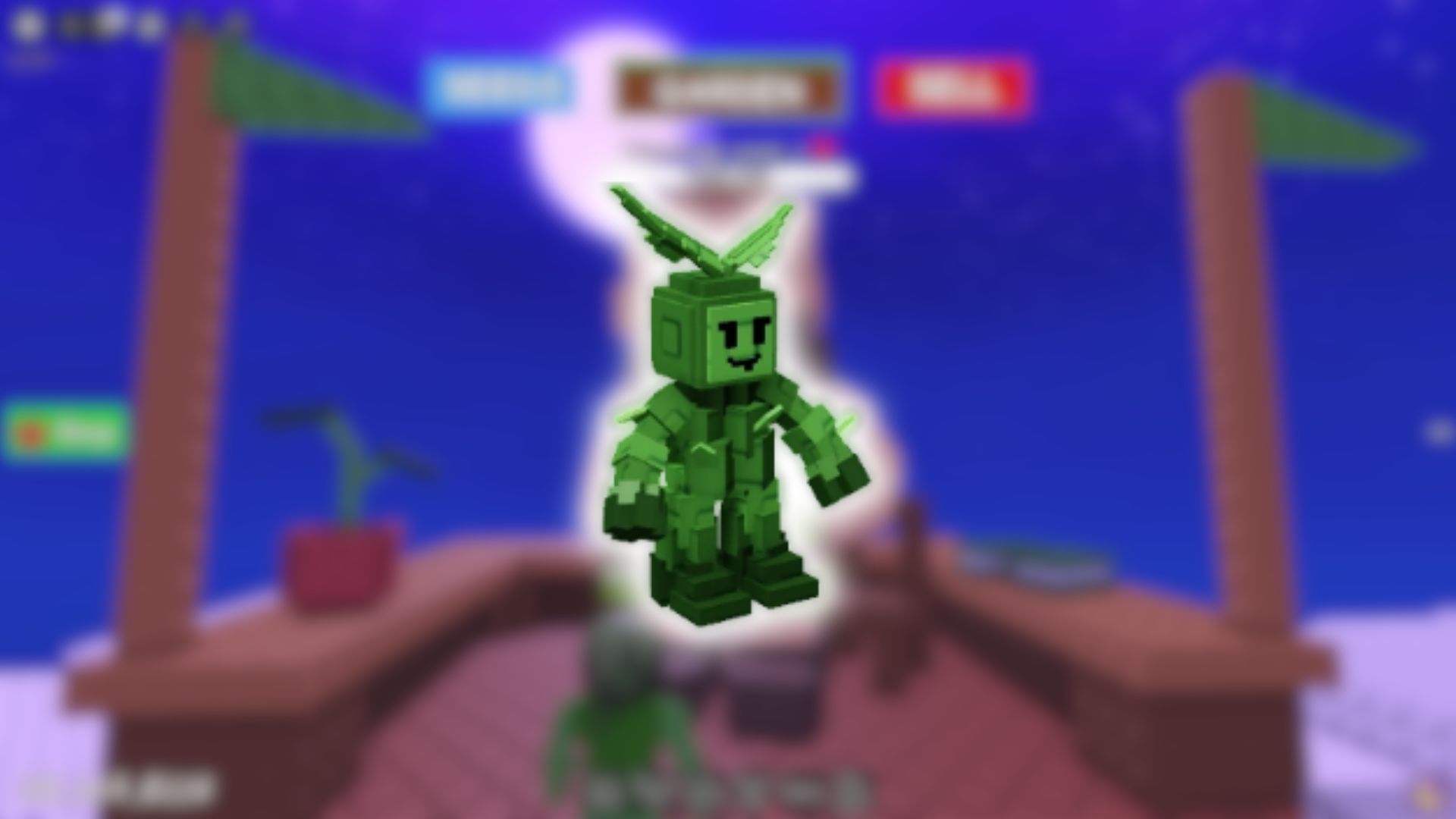 Green Bean In Grow a Garden (Image via Roblox Corporation)