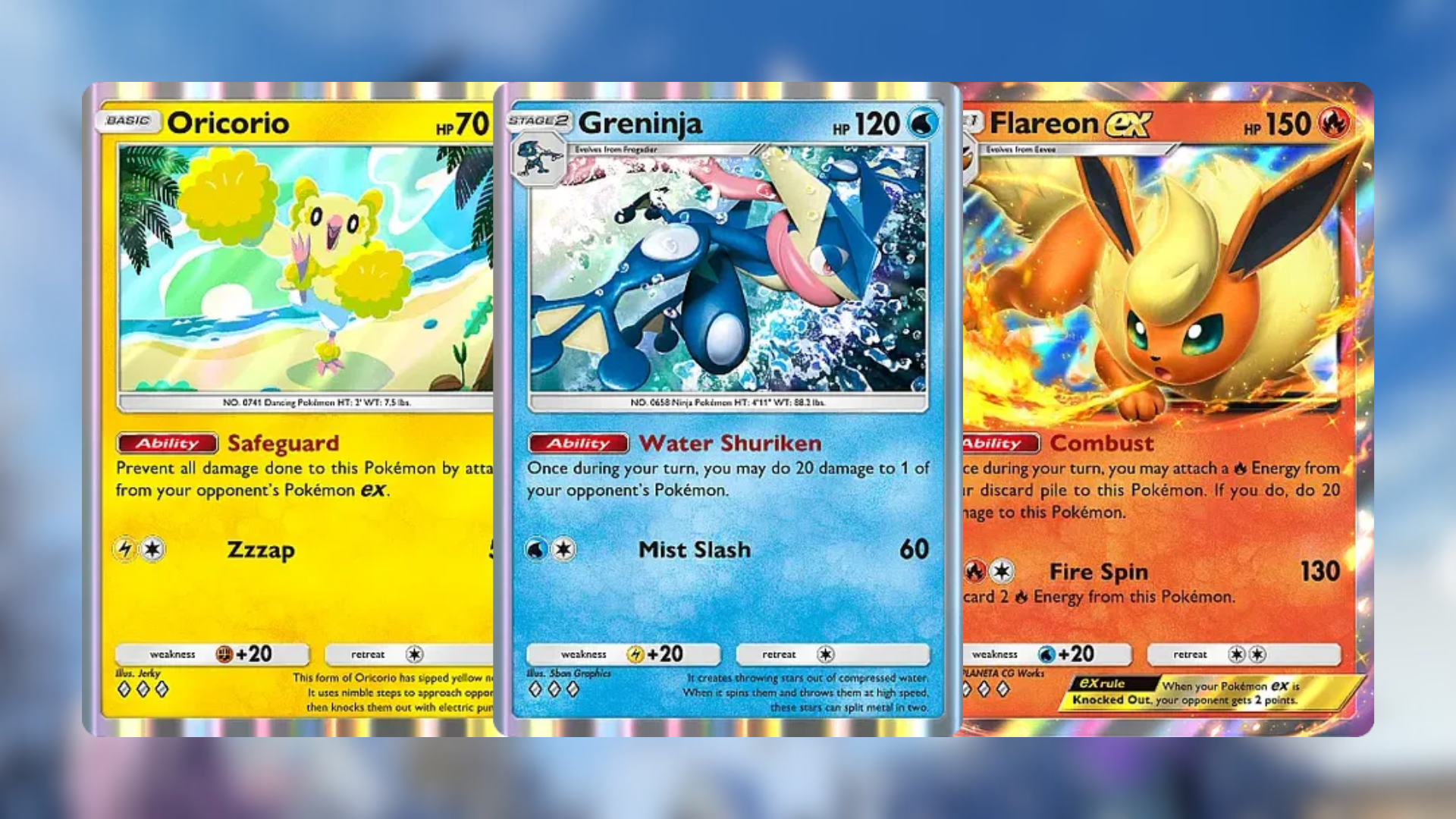 Greninja + Oricorio (Image via The Pokemon Company) Pokemon TCG Pocket Open Top Decks